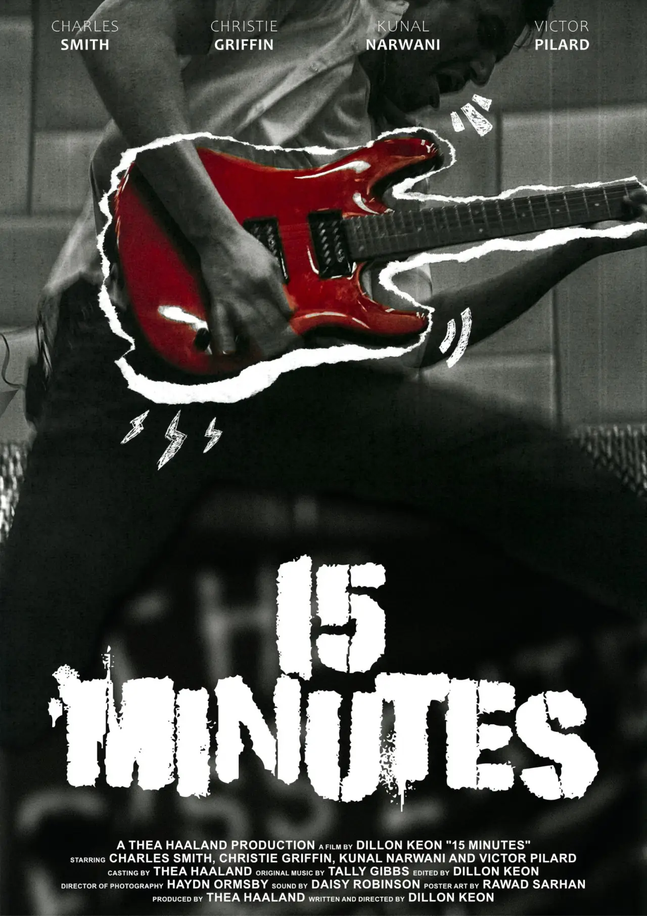 Plakat filmowy "15 Minutes"