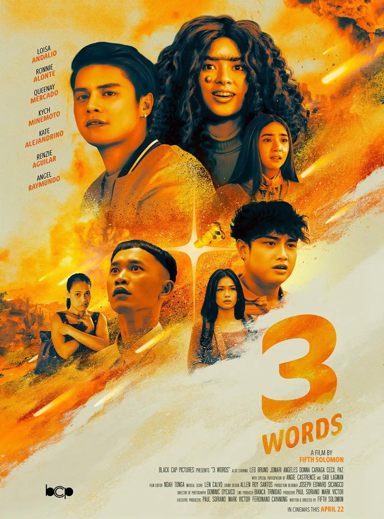 Plakat filmowy "3 Words"