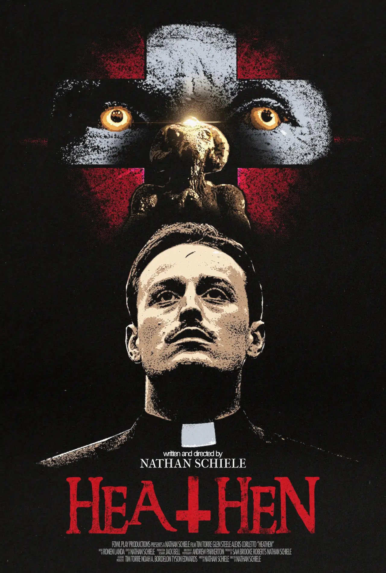 Plakat filmowy "Heathen"