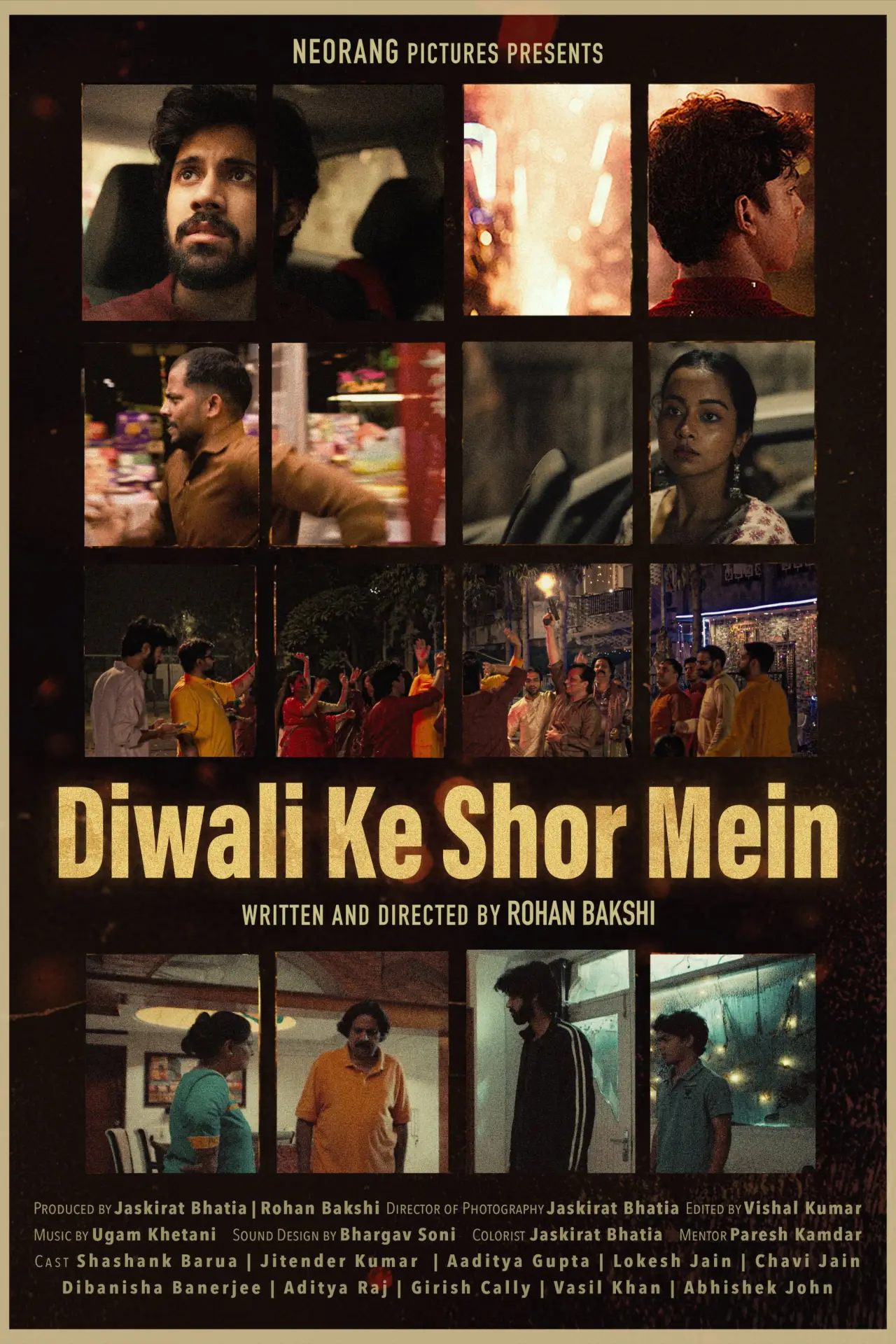 Plakat filmowy "Diwali Ke Shor Mein"