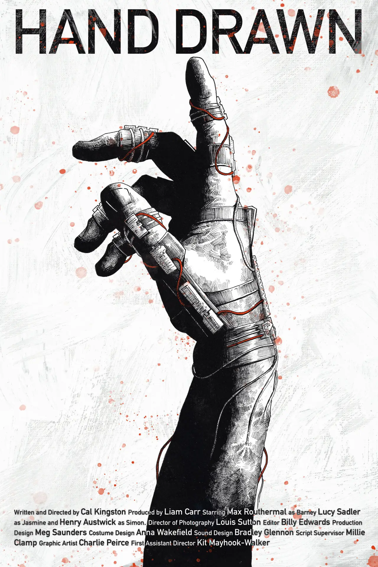 Plakat filmowy "Hand Drawn"