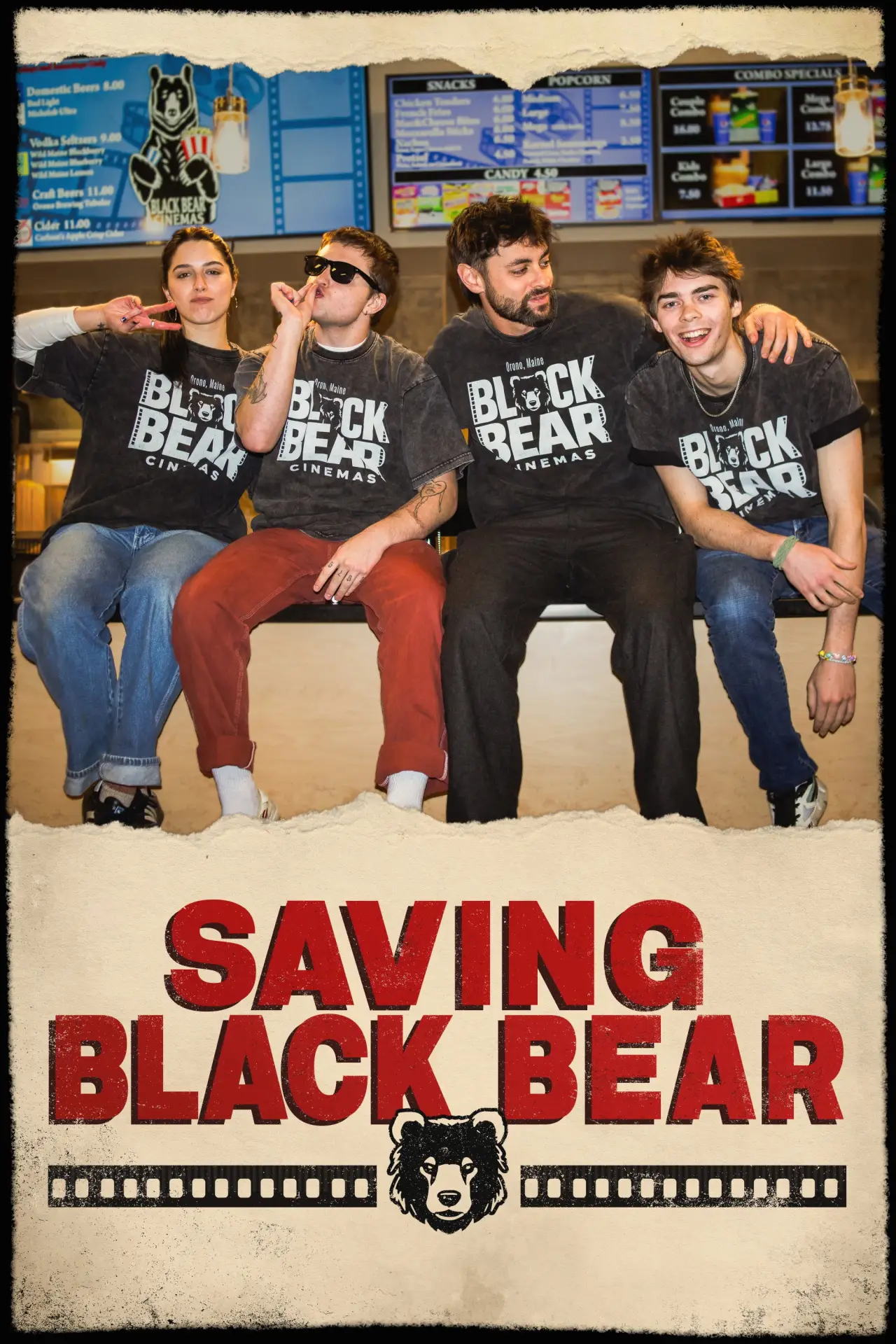 Plakat filmowy "Saving Black Bear"