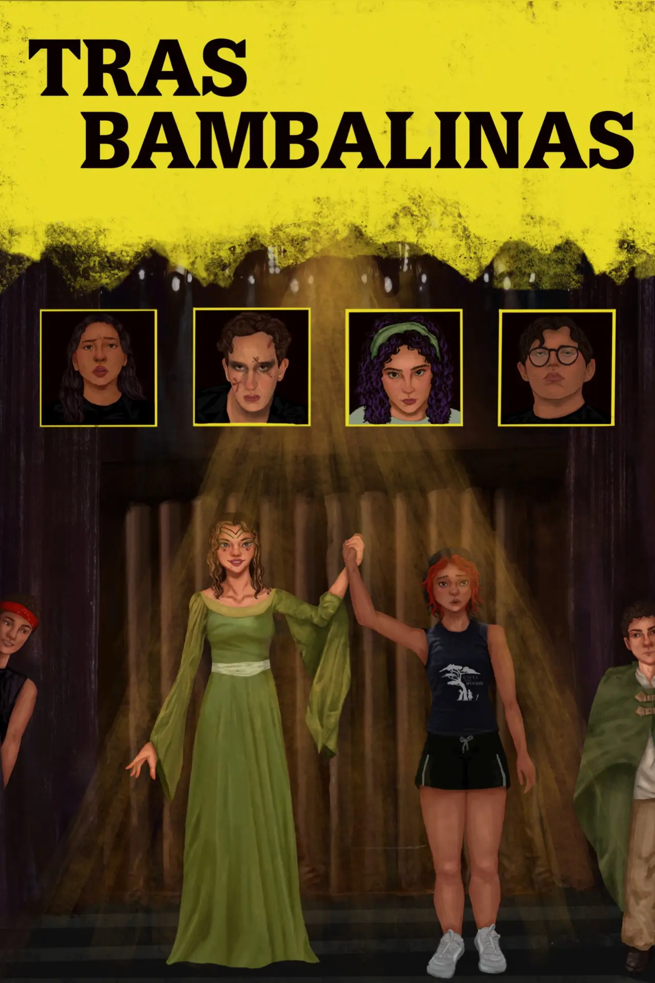 Plakat filmowy "Tras bambalinas"