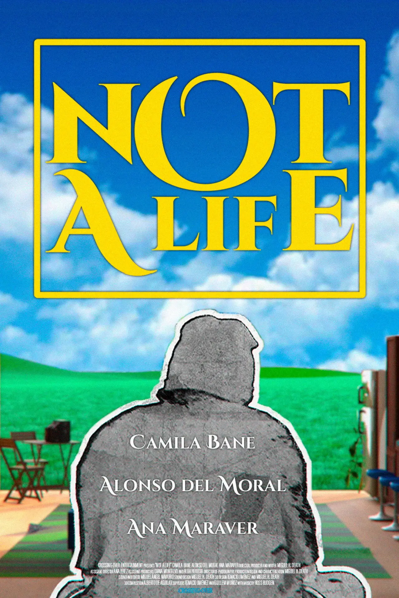 Plakat filmowy "No es vida"