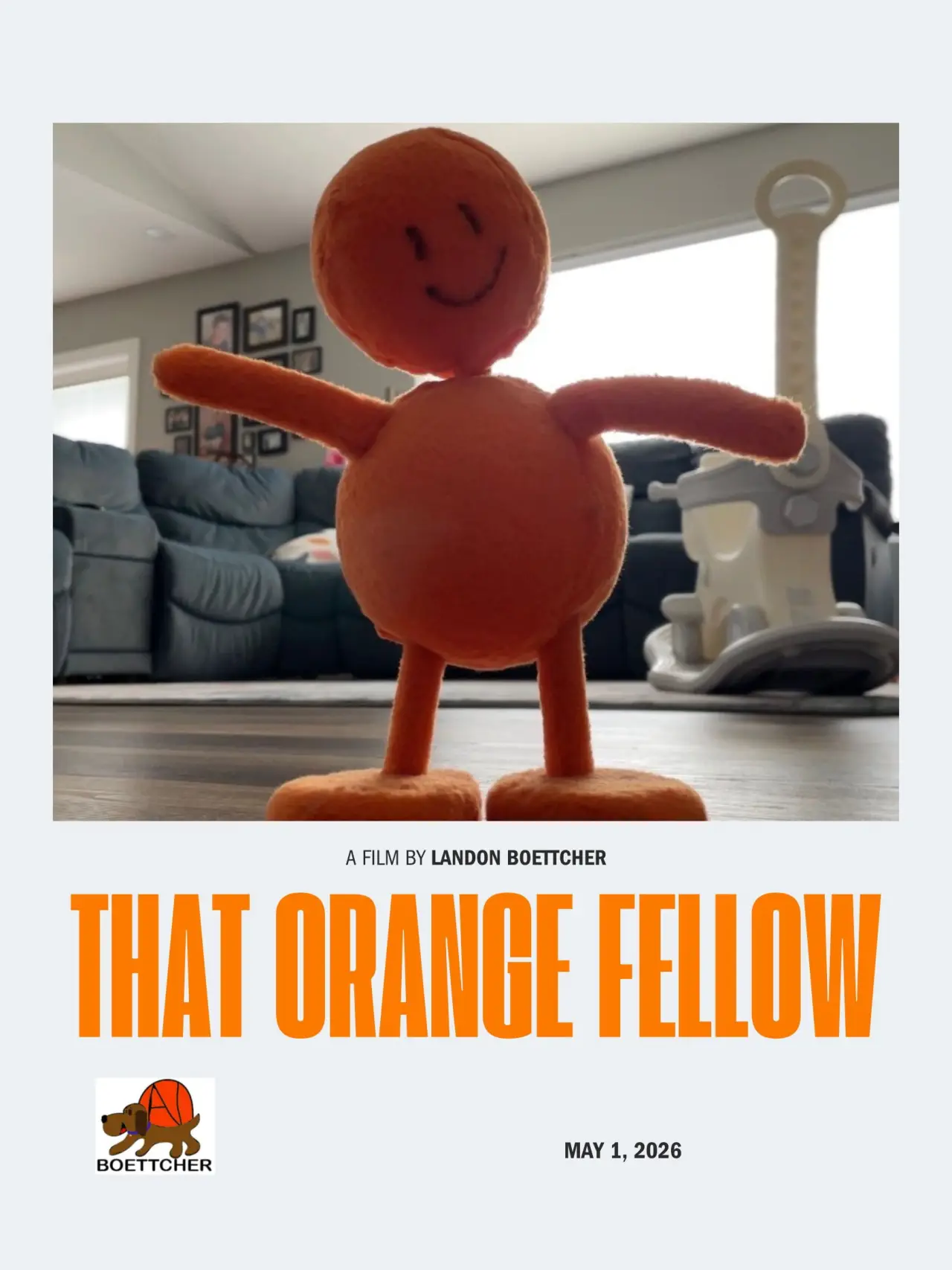 Plakat filmowy "That Orange Fellow"