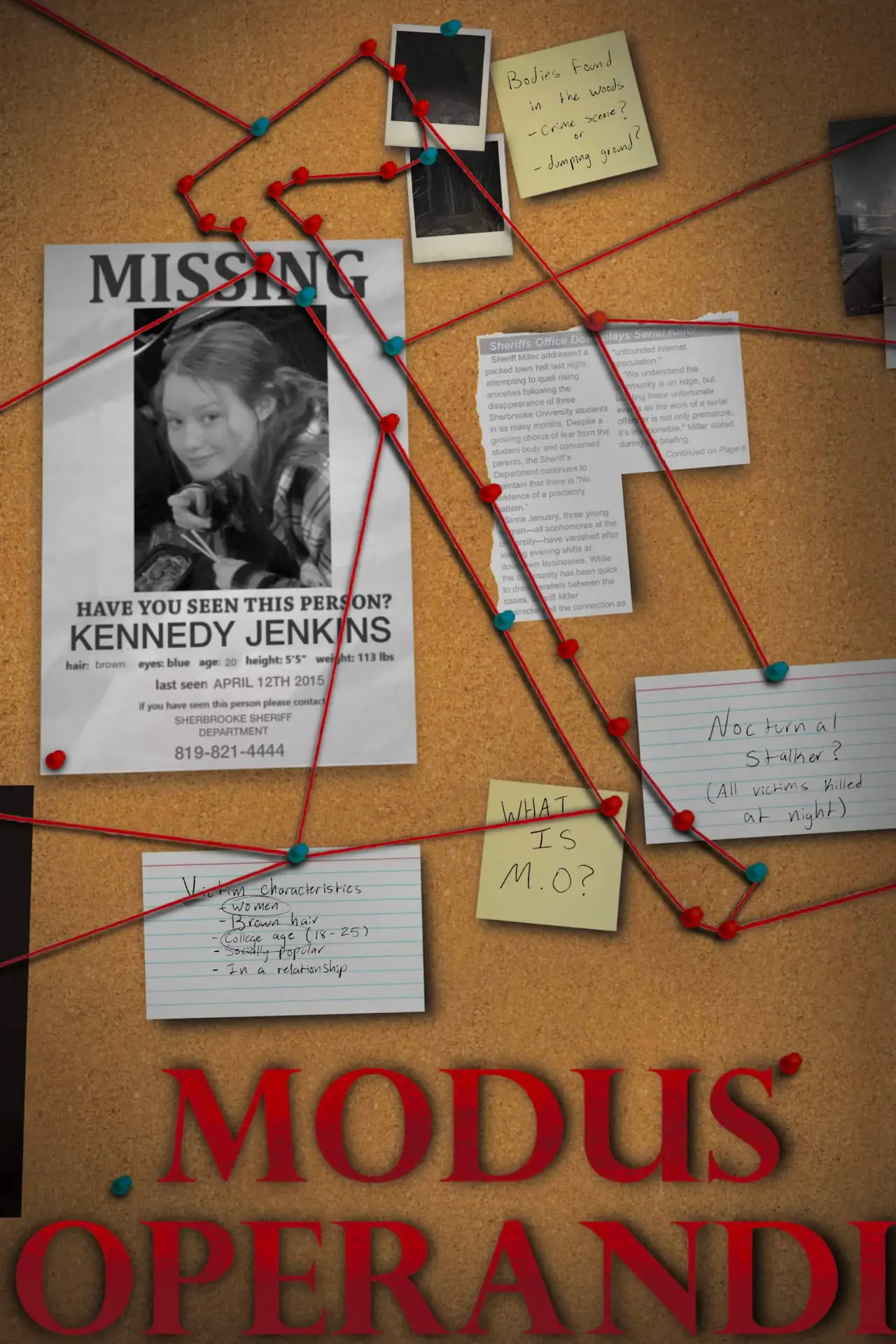 Plakat filmowy "Modus Operandi"