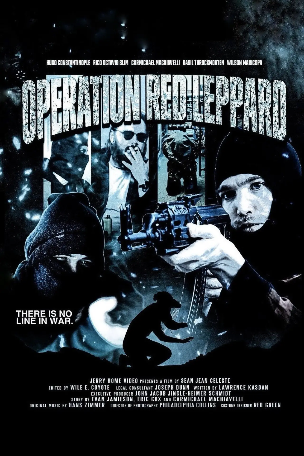 Plakat filmowy "Operation Red Leppard"