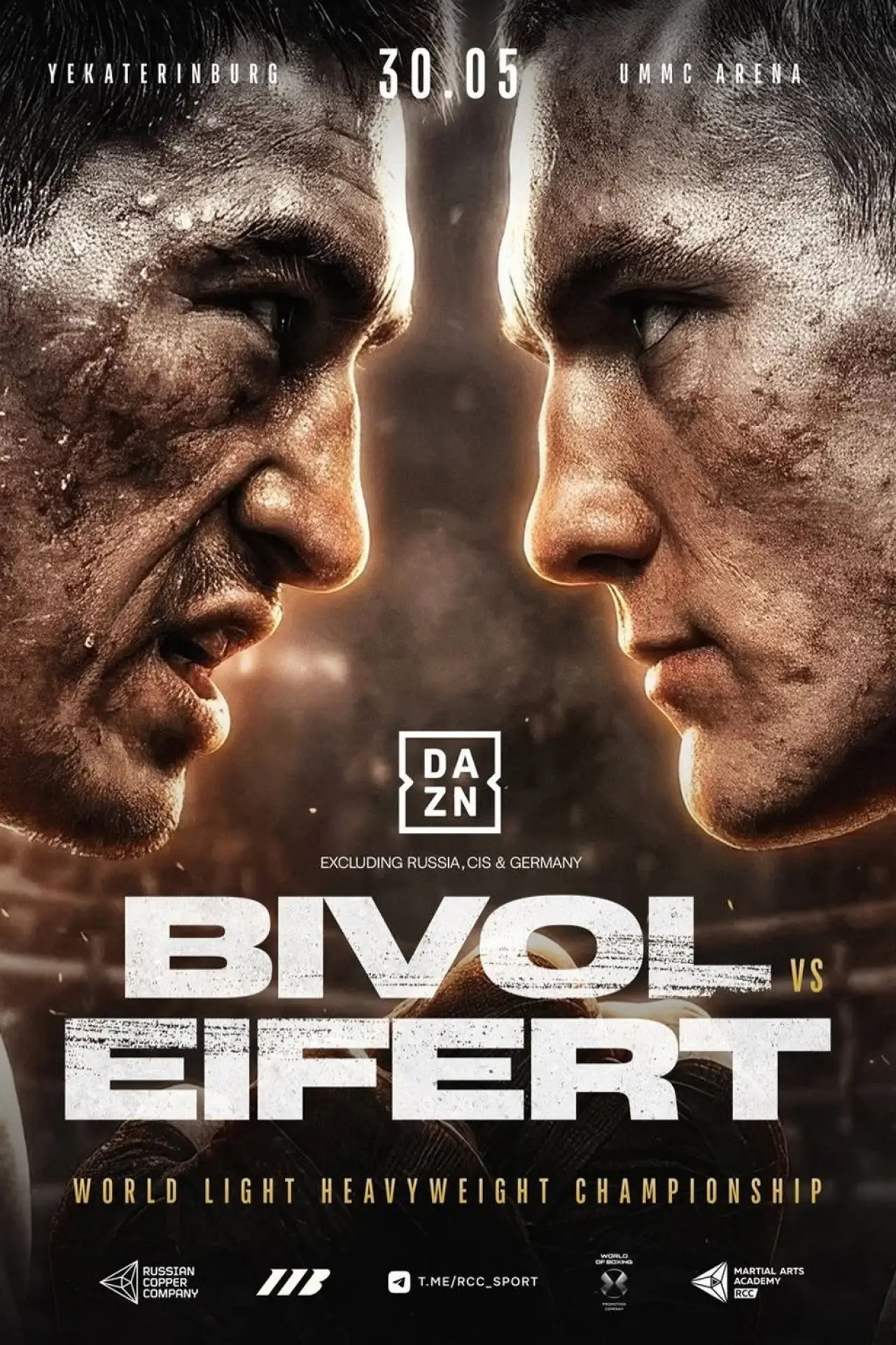 Plakat filmowy "Dmitry Bivol vs. Michael Eifert"