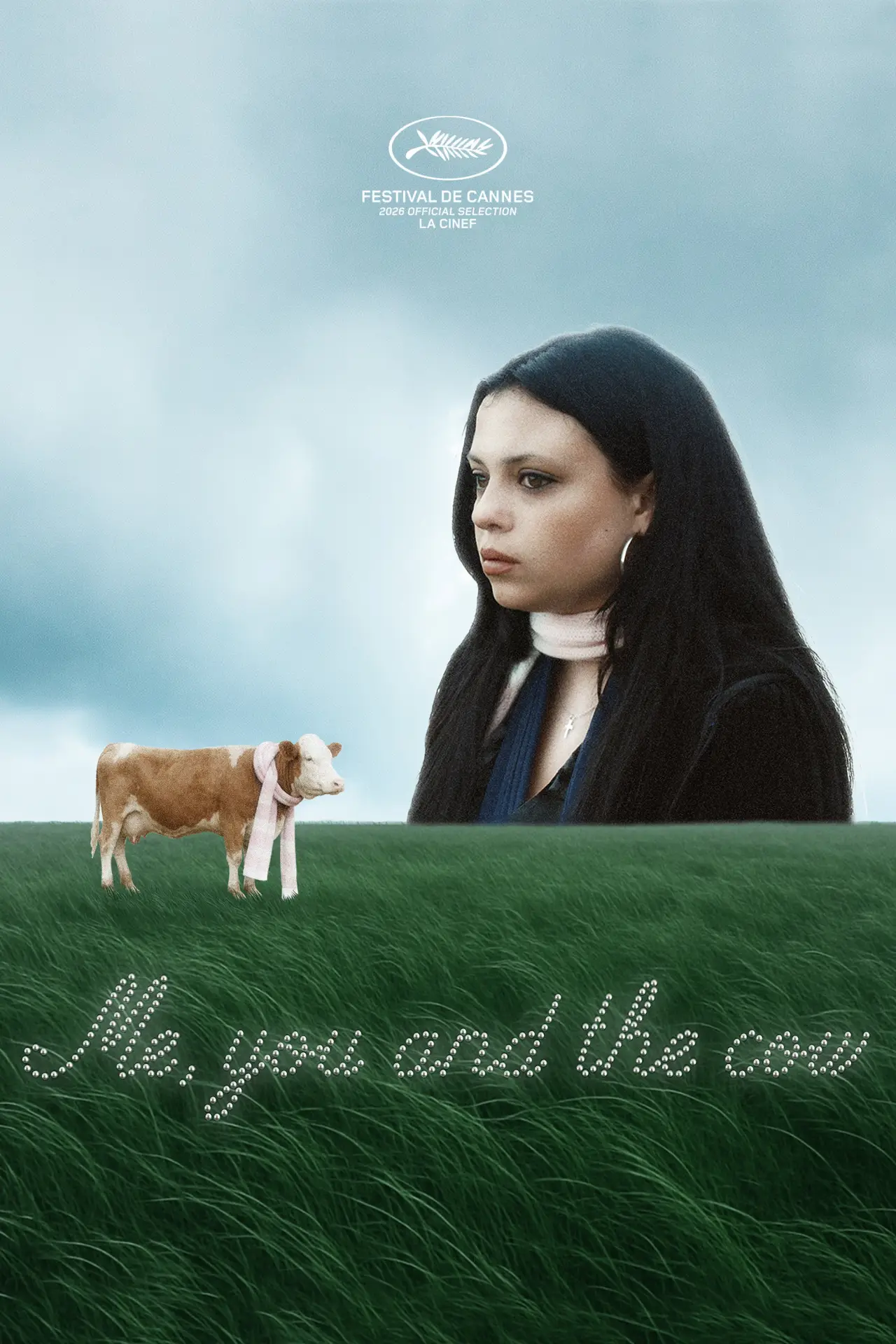 Plakat filmowy "Tú, yo y la vaca"