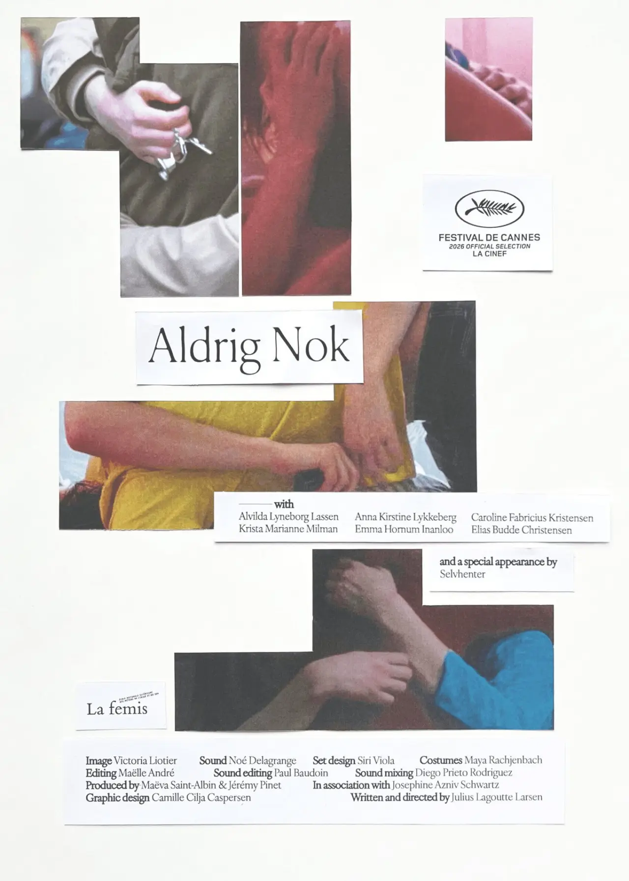 Plakat filmowy "Aldrig Nok"