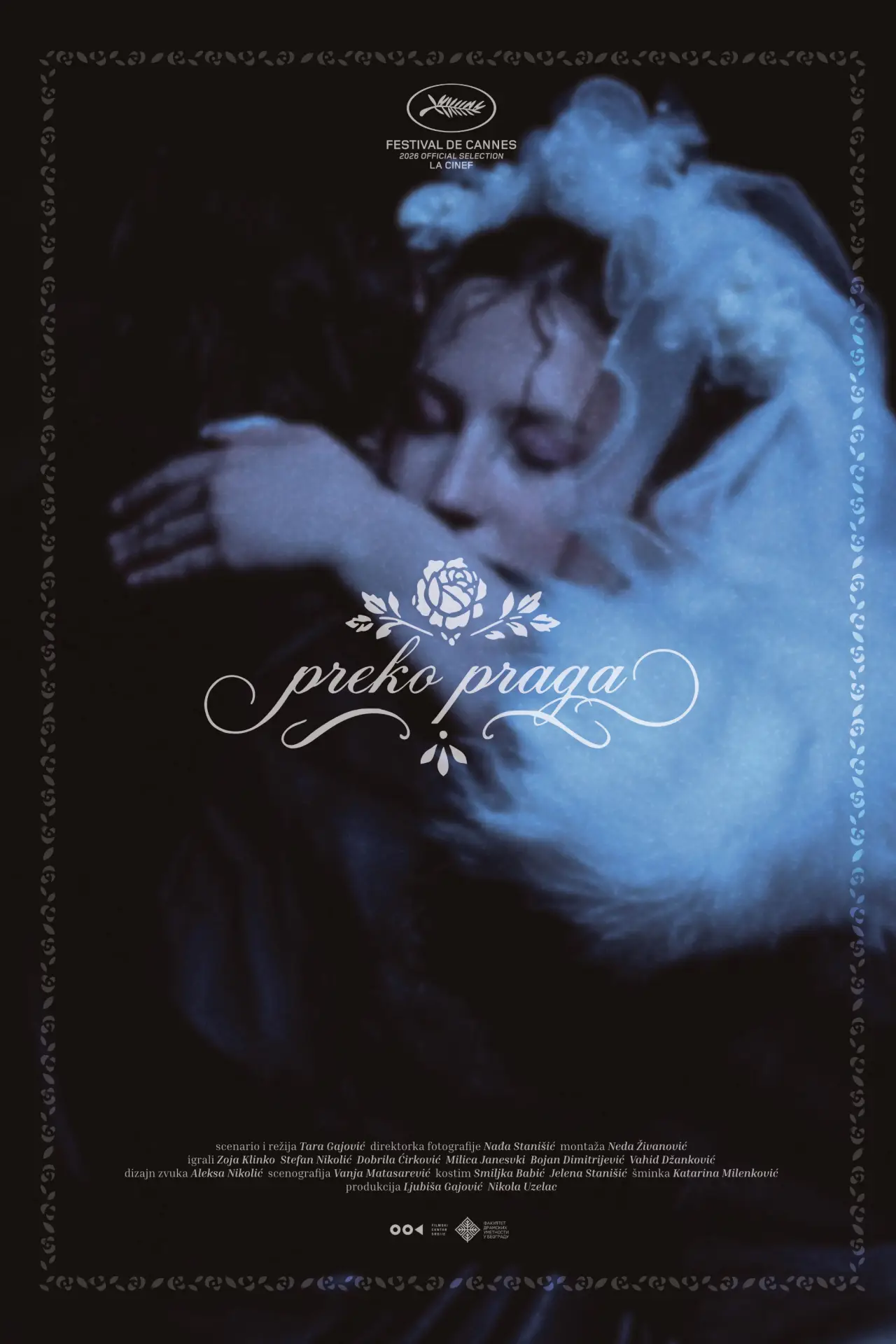 Plakat filmowy "Preko praga"