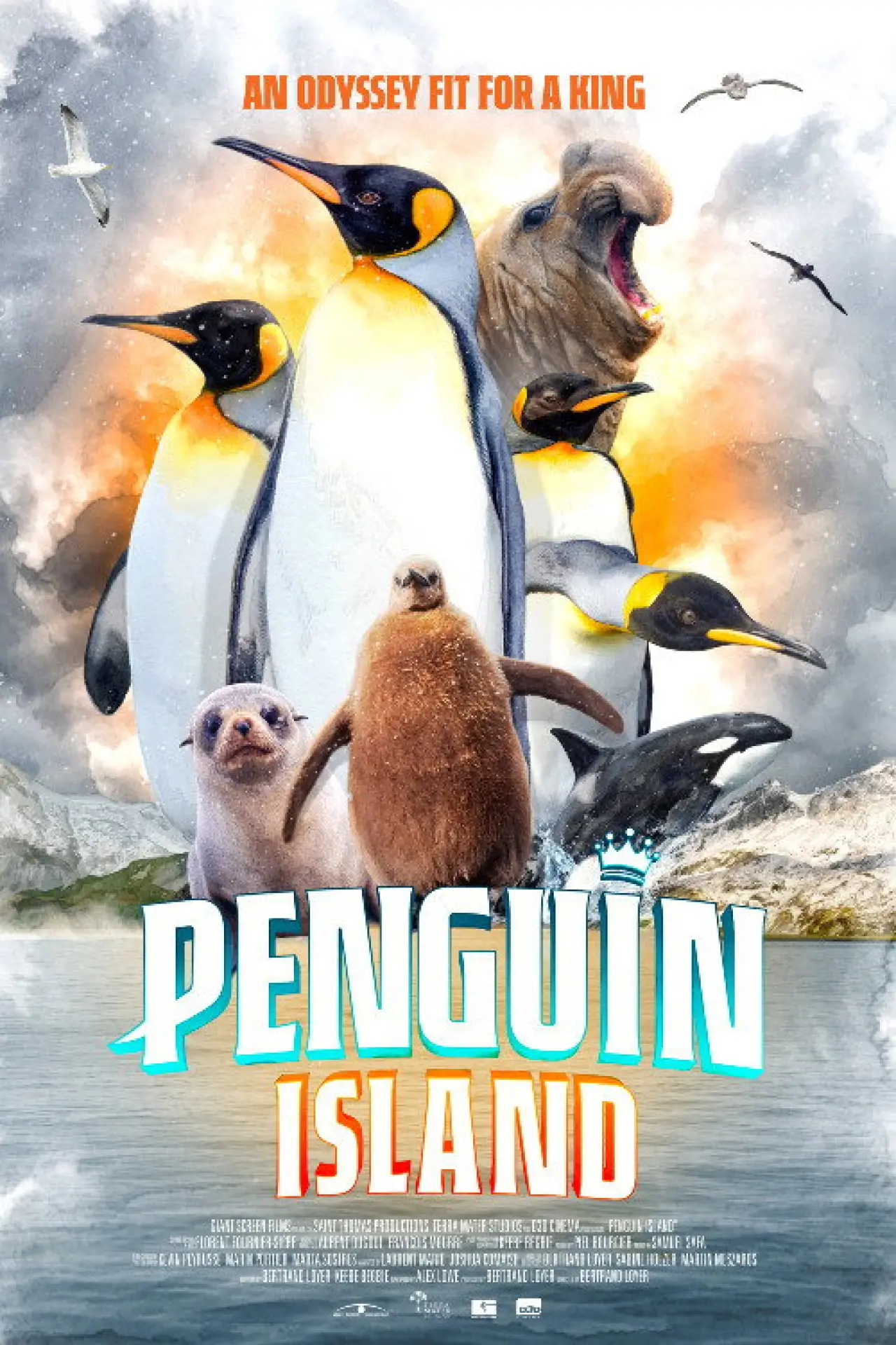 Plakat filmowy "Penguin Island"