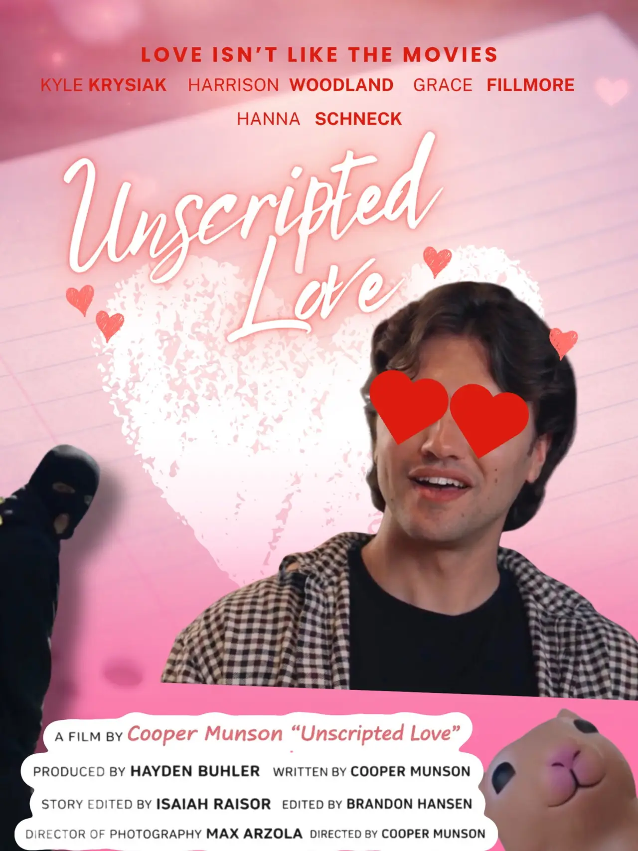 Plakat filmowy "Unscripted Love"