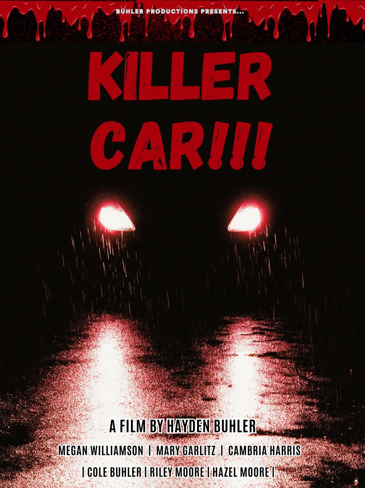 Plakat filmowy "Killer Car!!!"