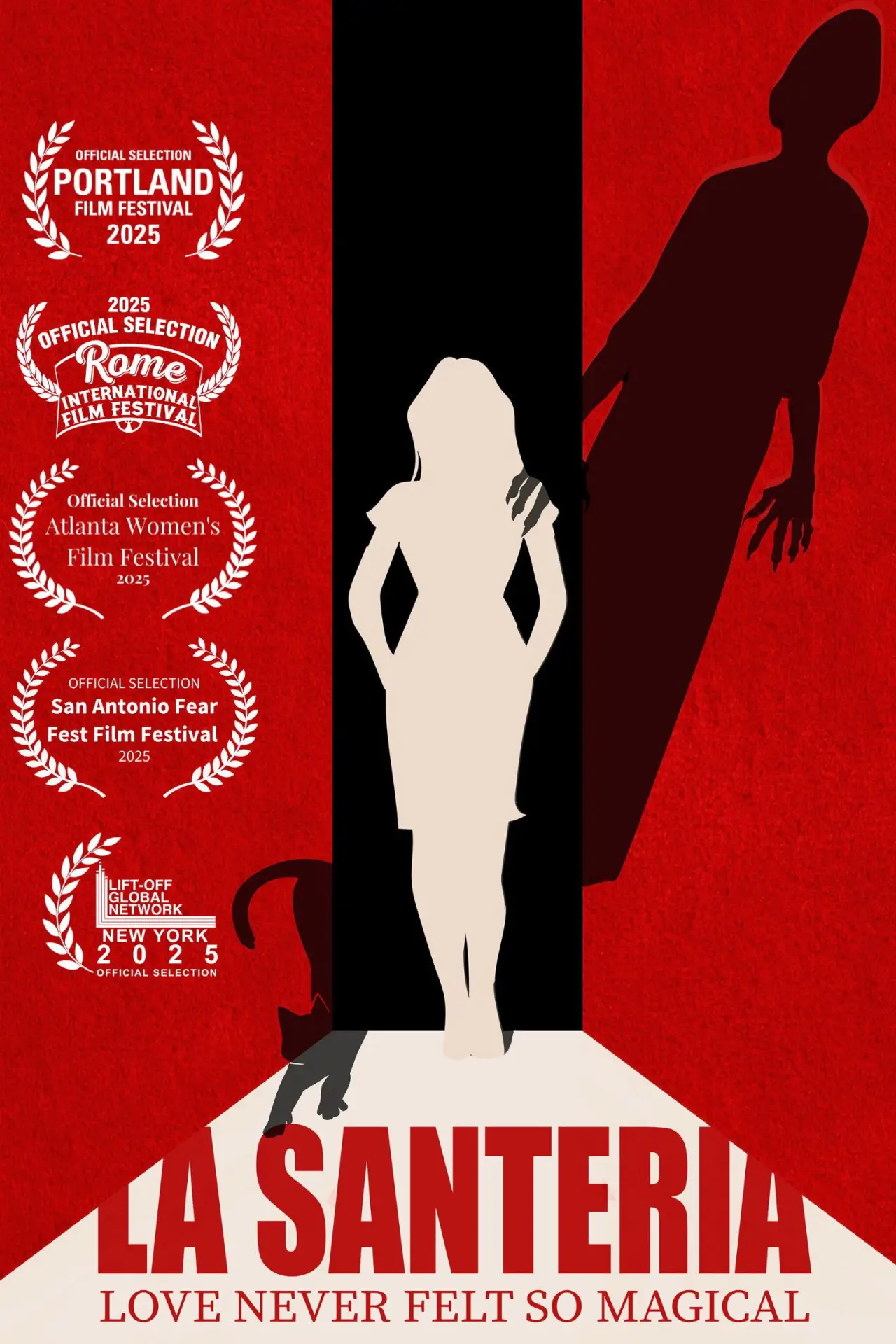 Plakat filmowy "La Santeria"