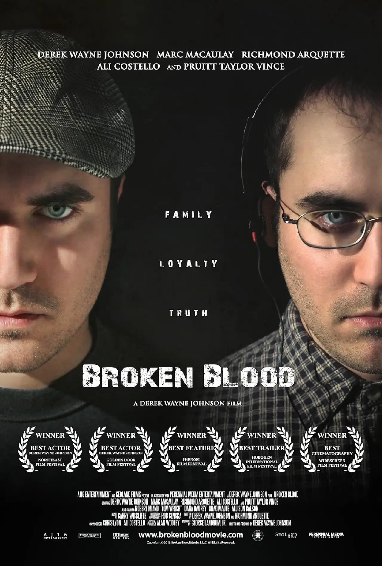 Plakat filmowy "Broken Blood"
