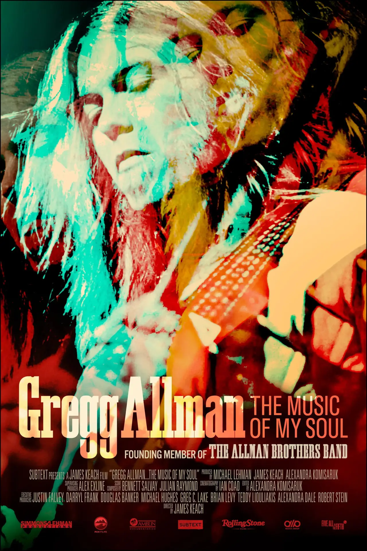 Plakat filmowy "Gregg Allman: The Music of My Soul"