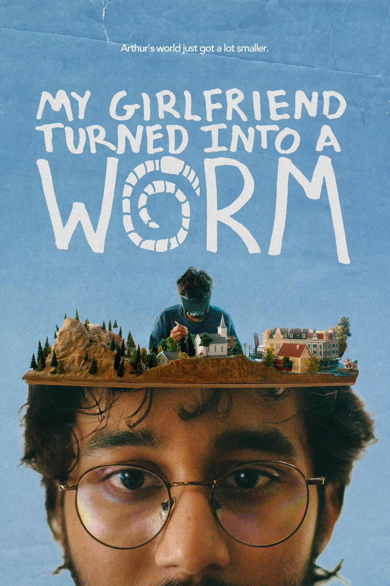Plakat filmowy "My Girlfriend Turned Into a Worm"