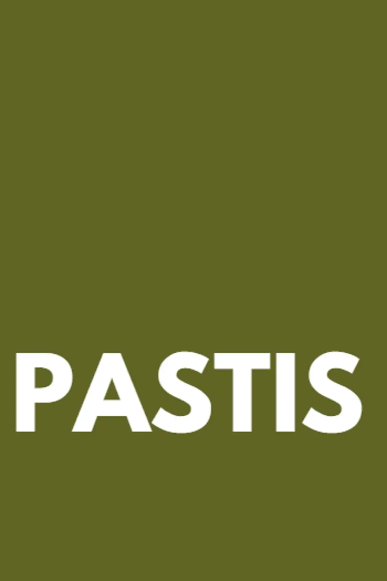 Plakat filmowy "PASTIS"