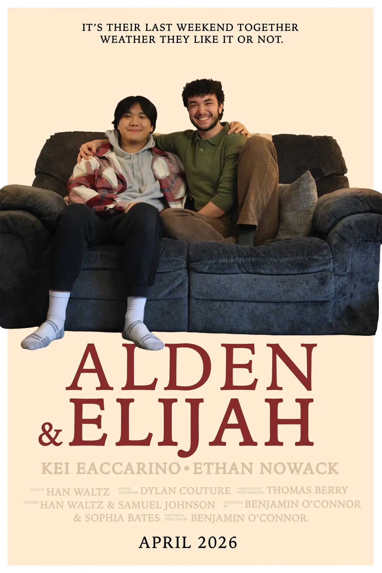Plakat filmowy "Alden & Elijah"