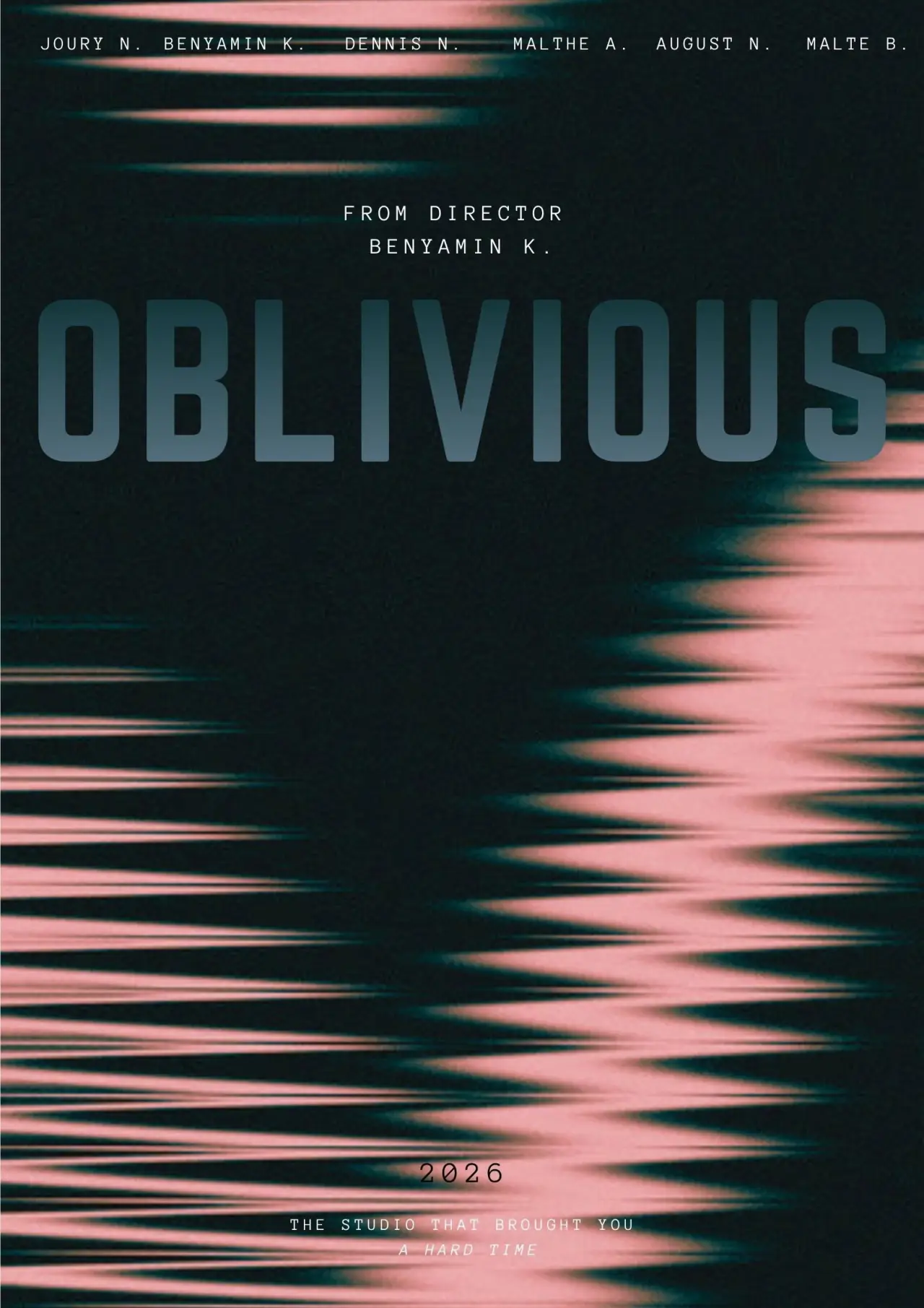 Plakat filmowy "Oblivious"