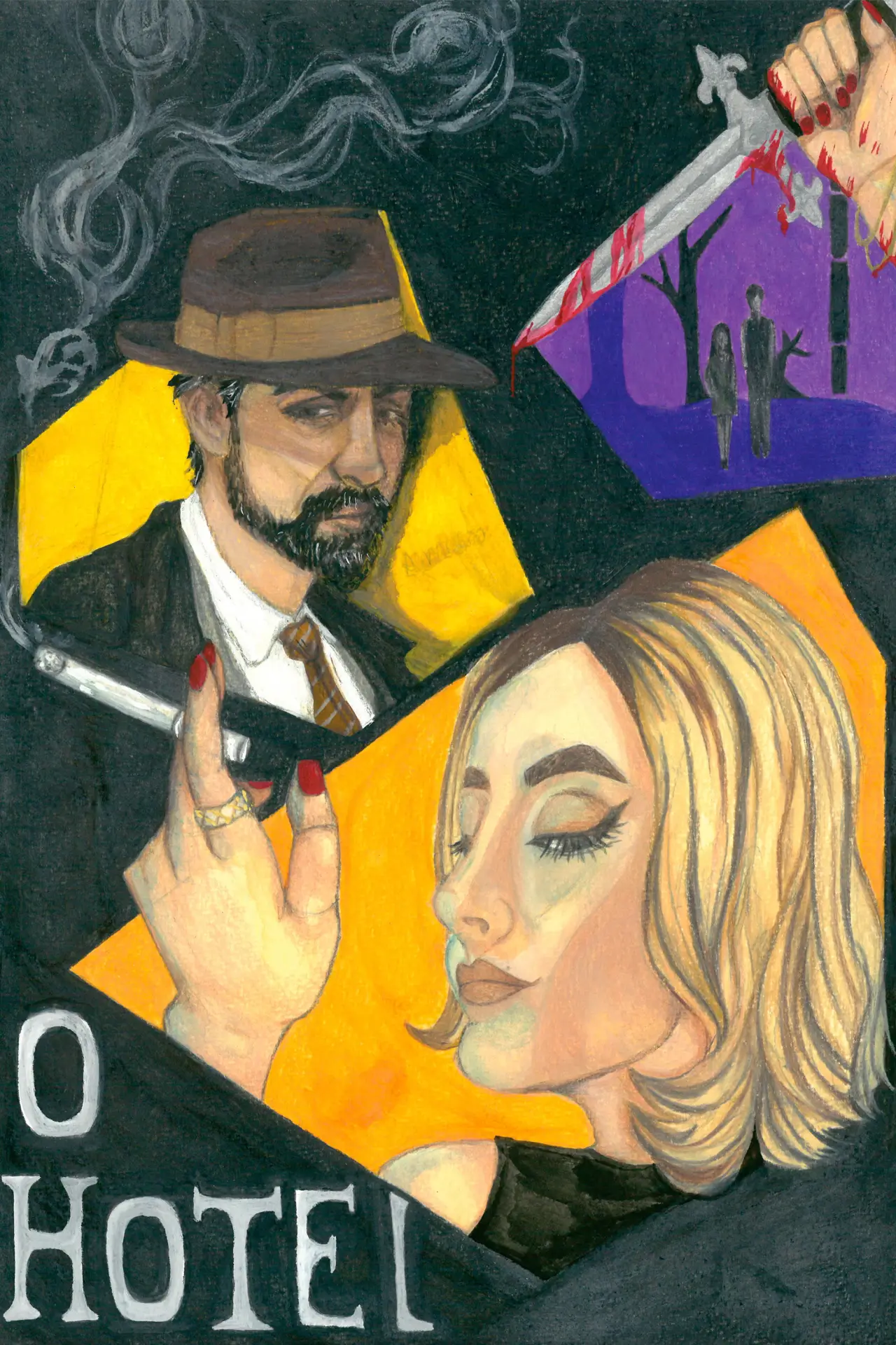Plakat filmowy "O Hotel"
