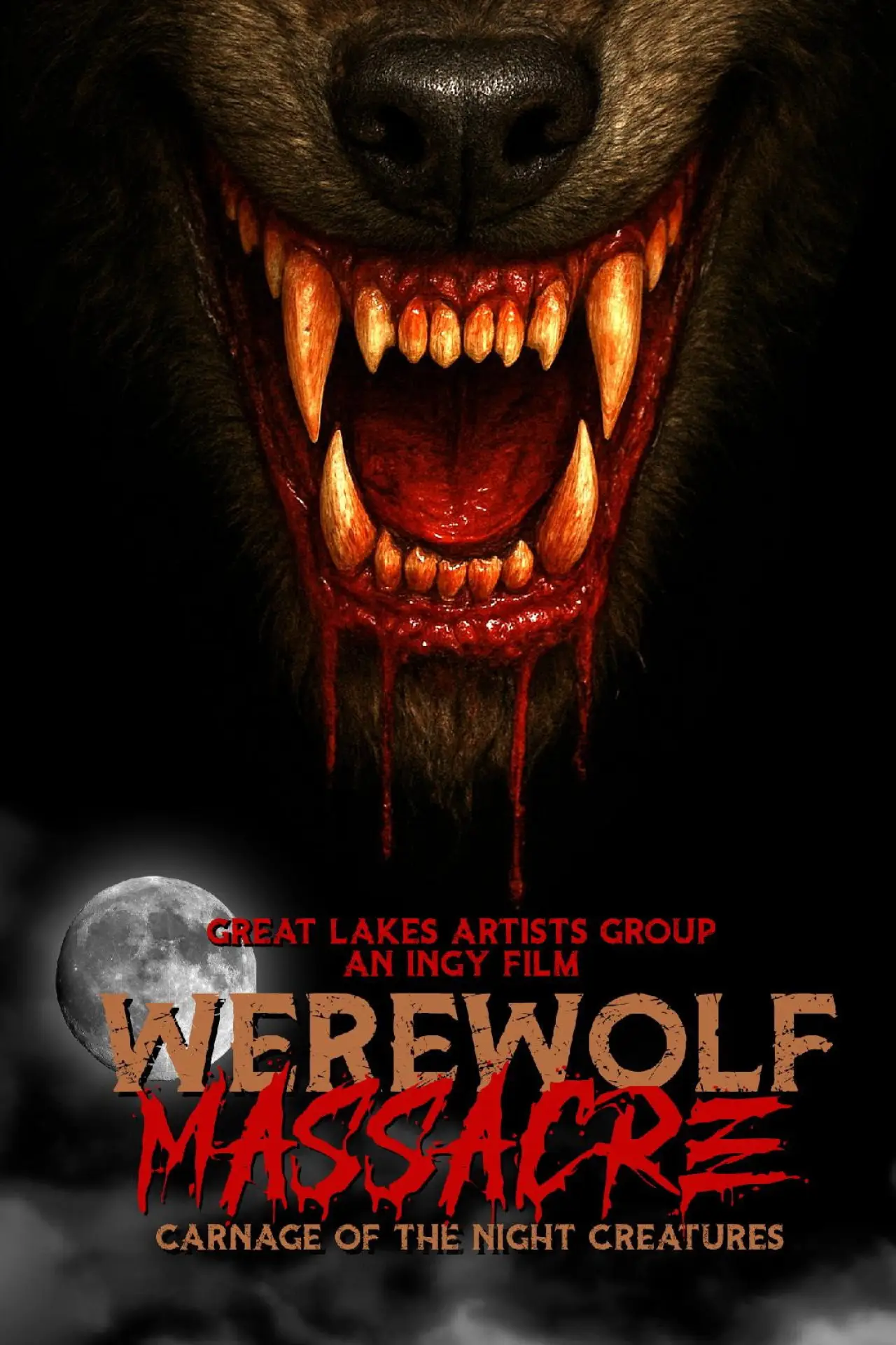 Plakat filmowy "Werewolf Massacre: Carnage of the Night Creatures"
