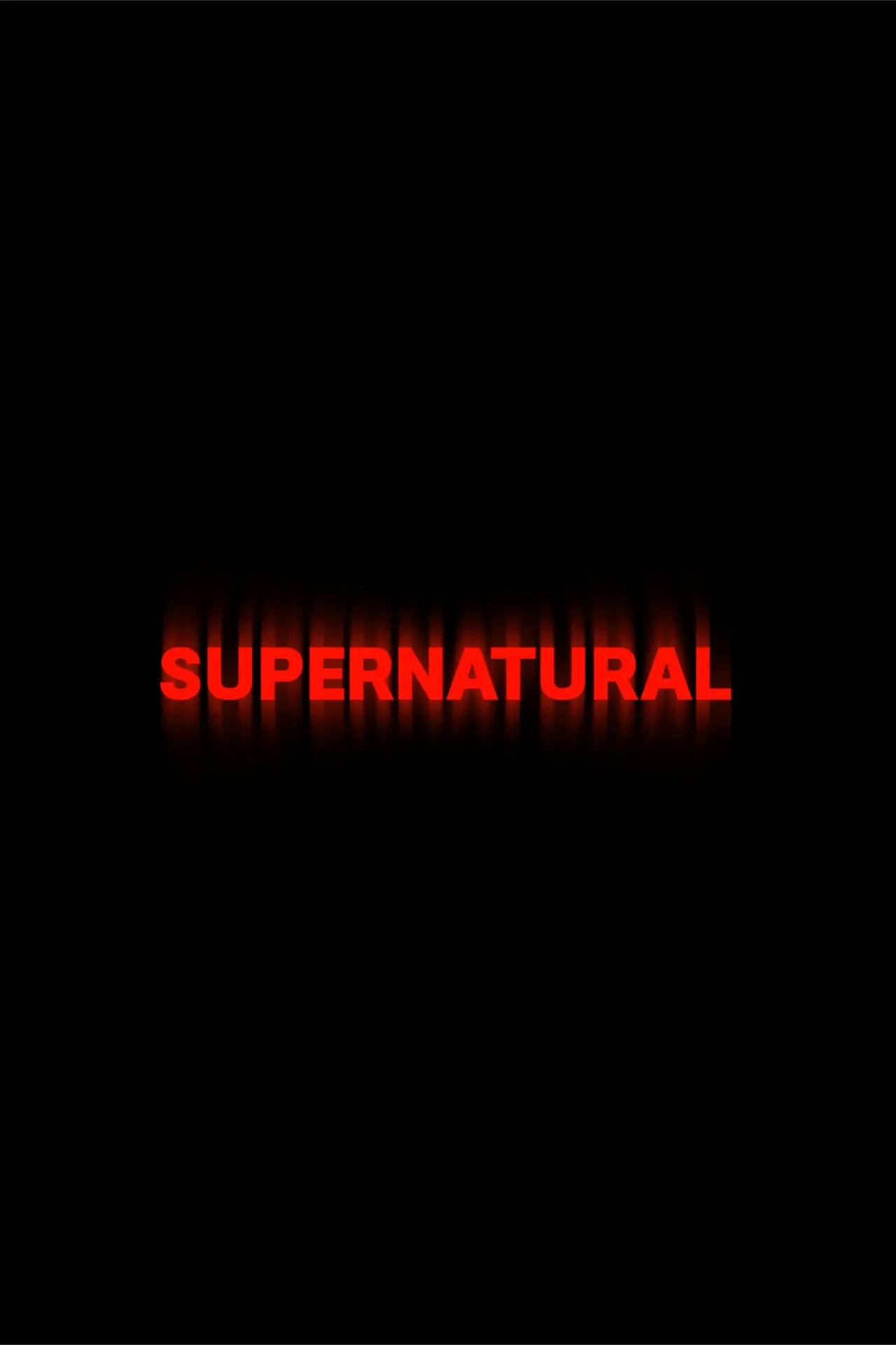 Plakat filmowy "SUPERNATURAL"