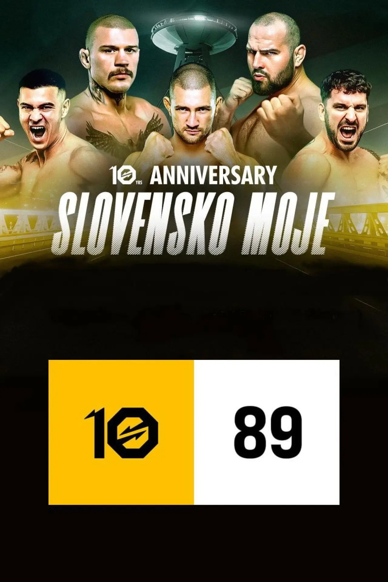 Plakat filmowy "OKTAGON 89: Severino vs. Zhumagulov"