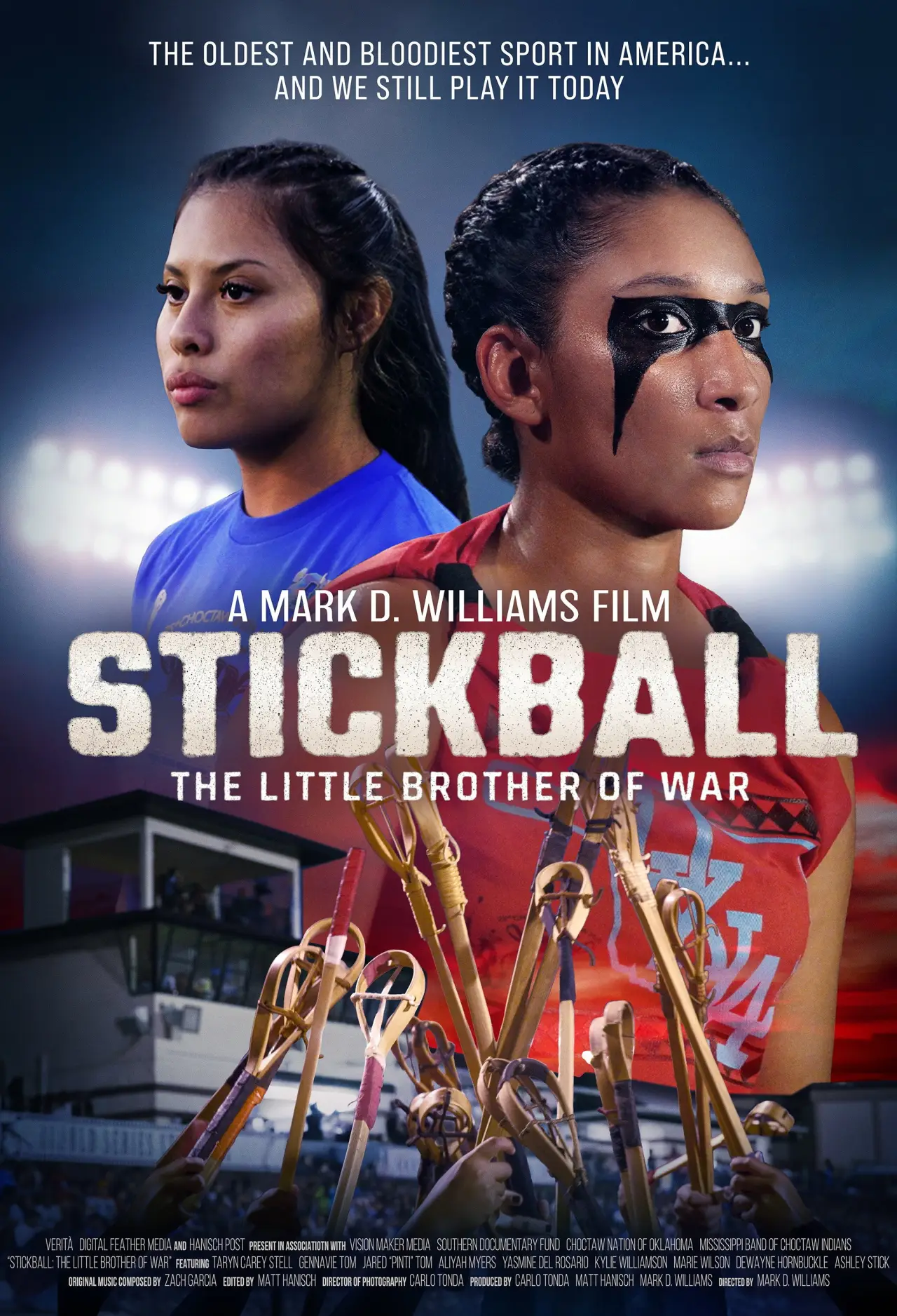 Plakat filmowy "Stickball: The Little Brother of War"