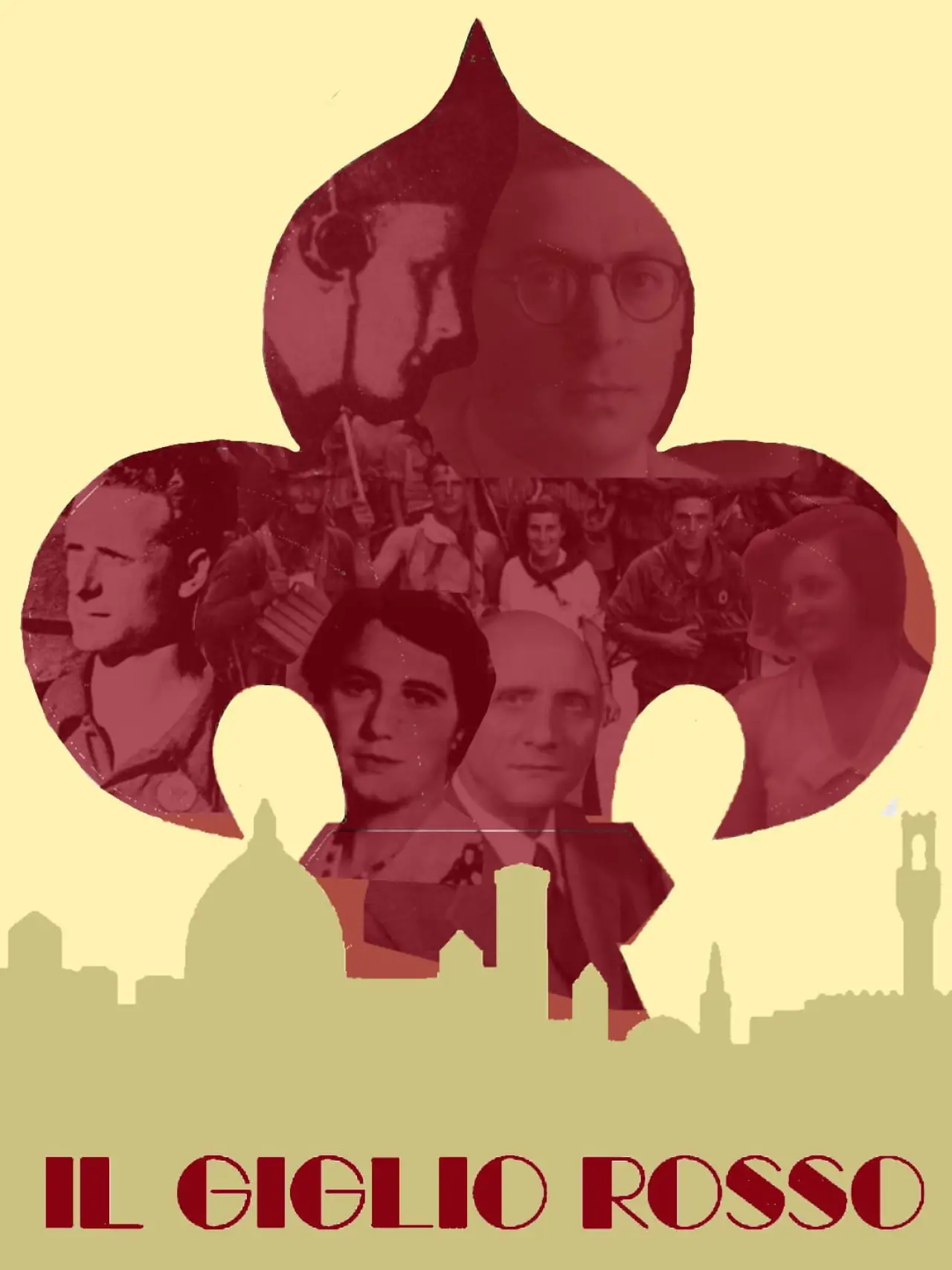 Plakat filmowy "Il Giglio Rosso"