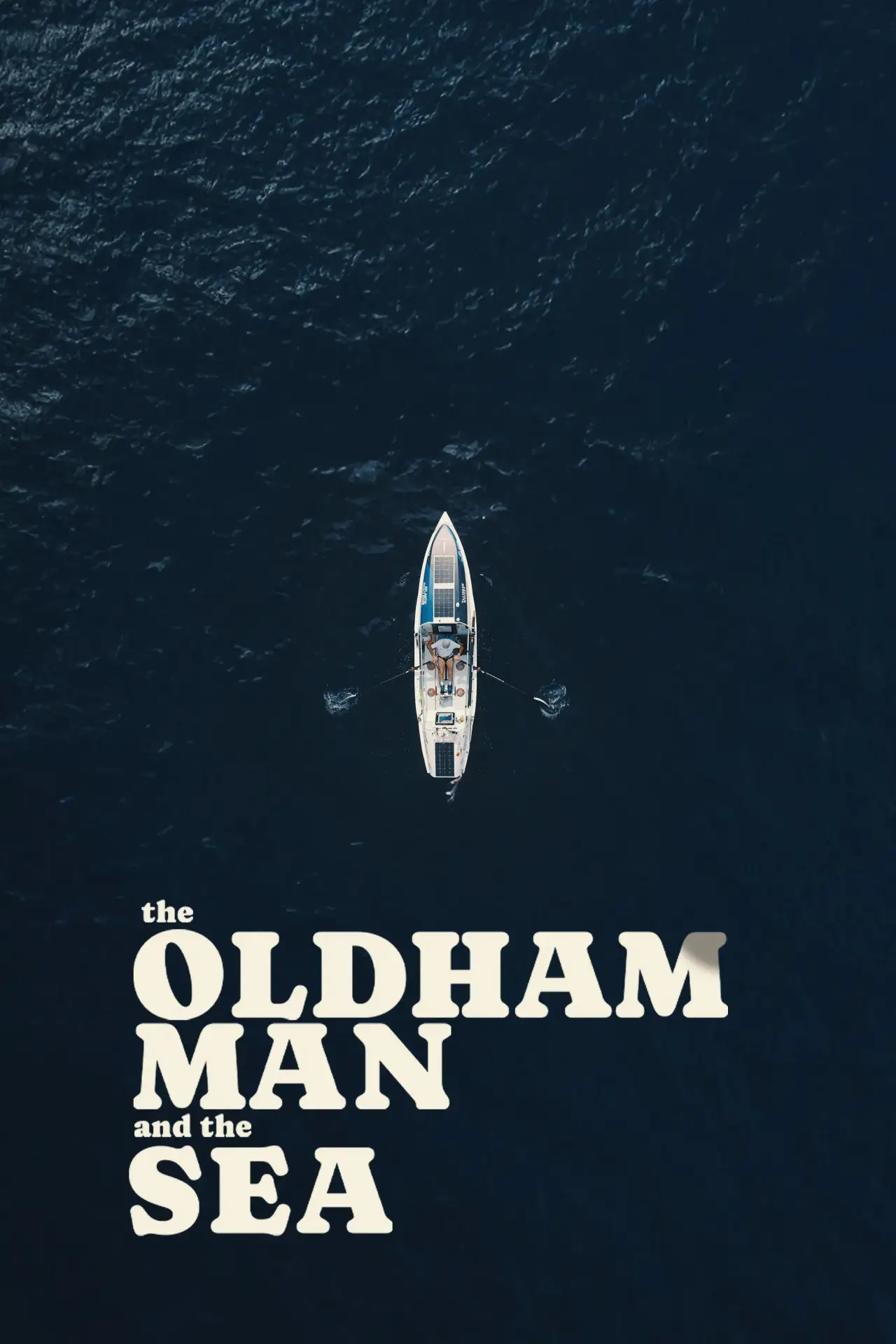 Plakat filmowy "The Oldham Man and the Sea"