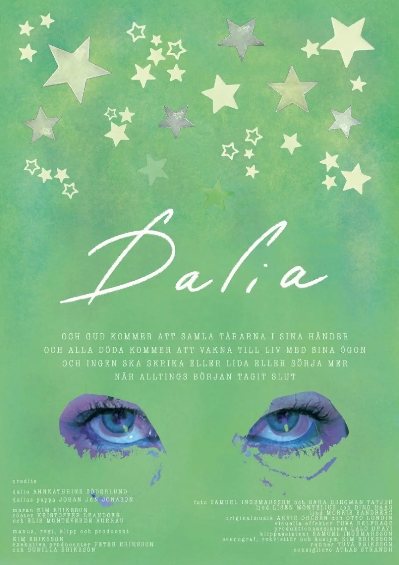 Plakat filmowy "Dalia"