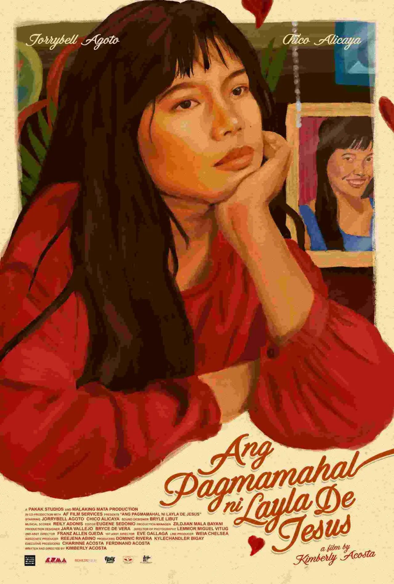 Plakat filmowy "Ang Pagmamahal ni Layla De Jesus (Love, Layla De Jesus)"