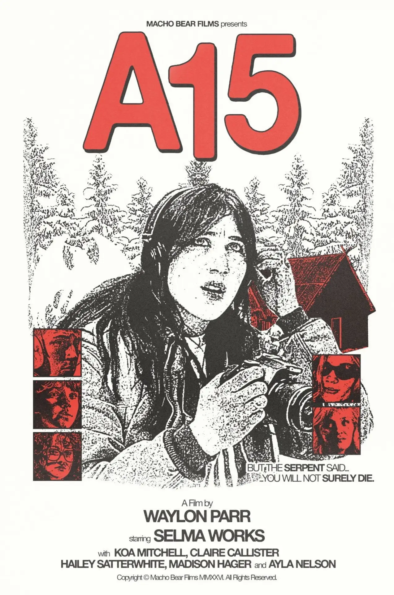 Plakat filmowy "A15"