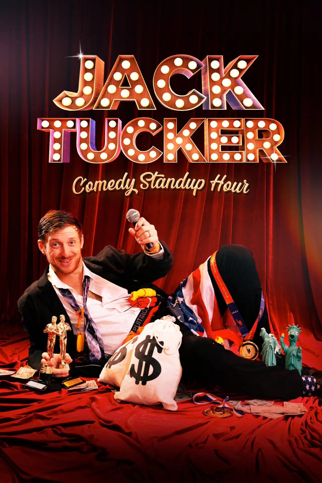 Plakat filmowy "Jack Tucker: Comedy Standup Hour"