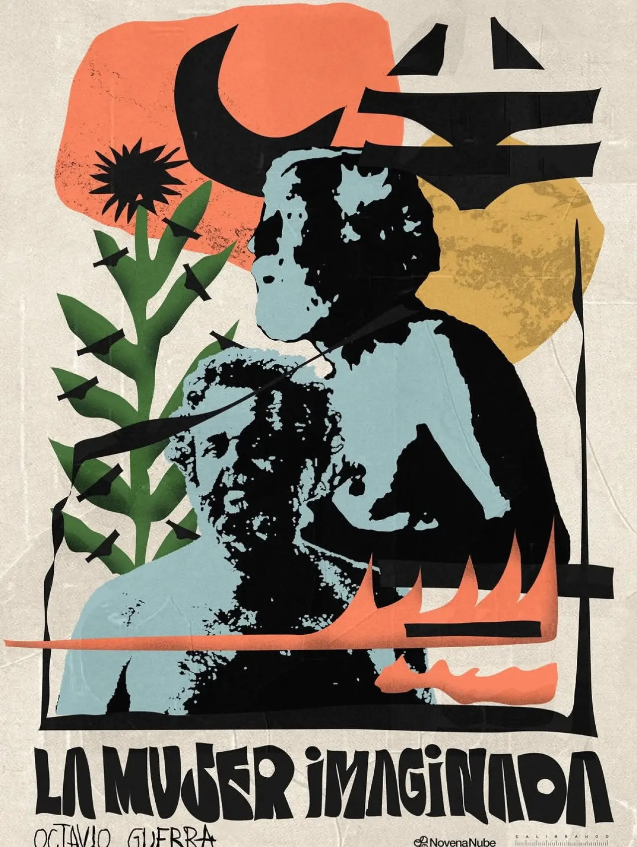 Plakat filmowy "La mujer imaginada"