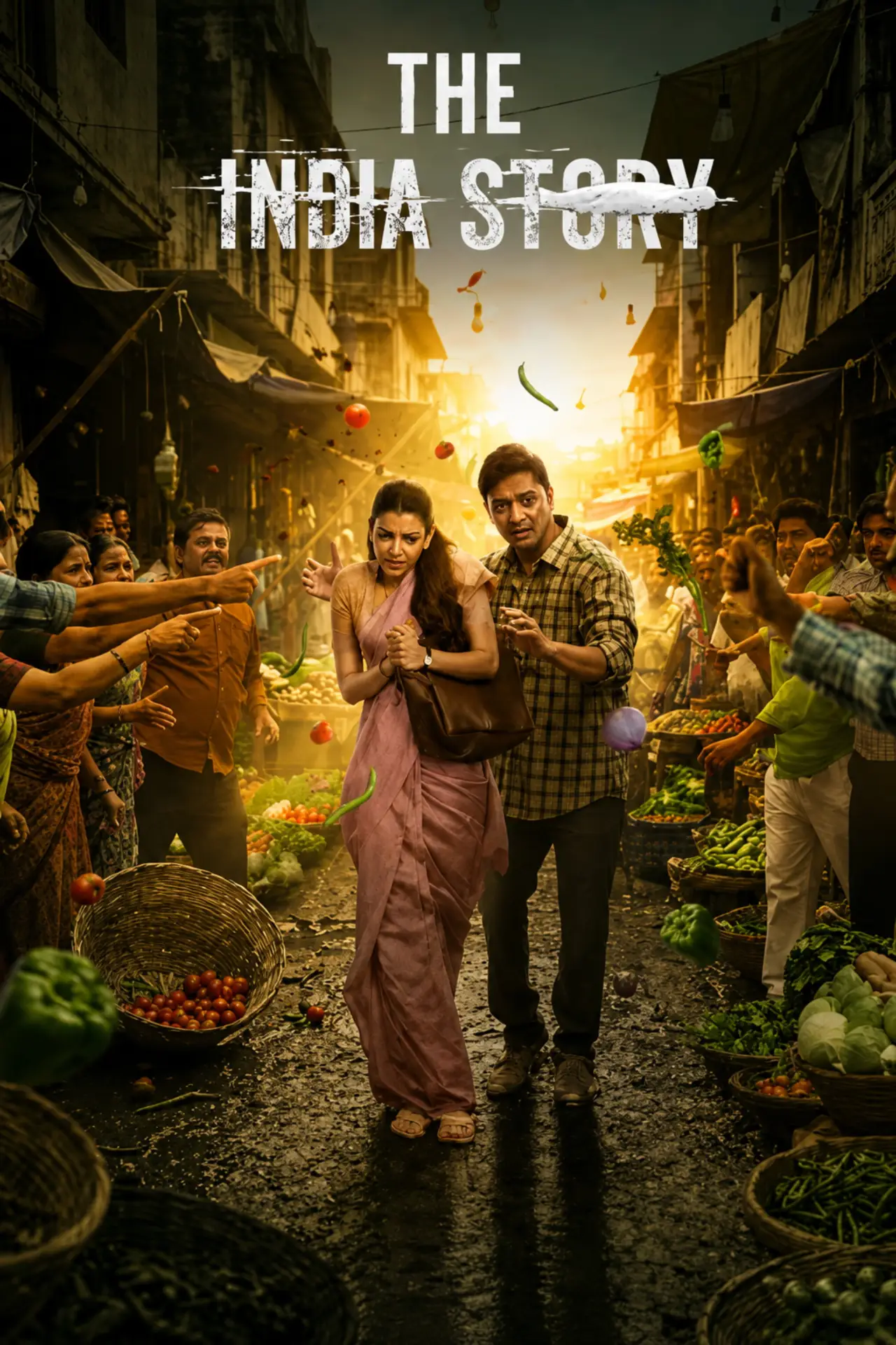 Plakat filmowy "The Indian Story"