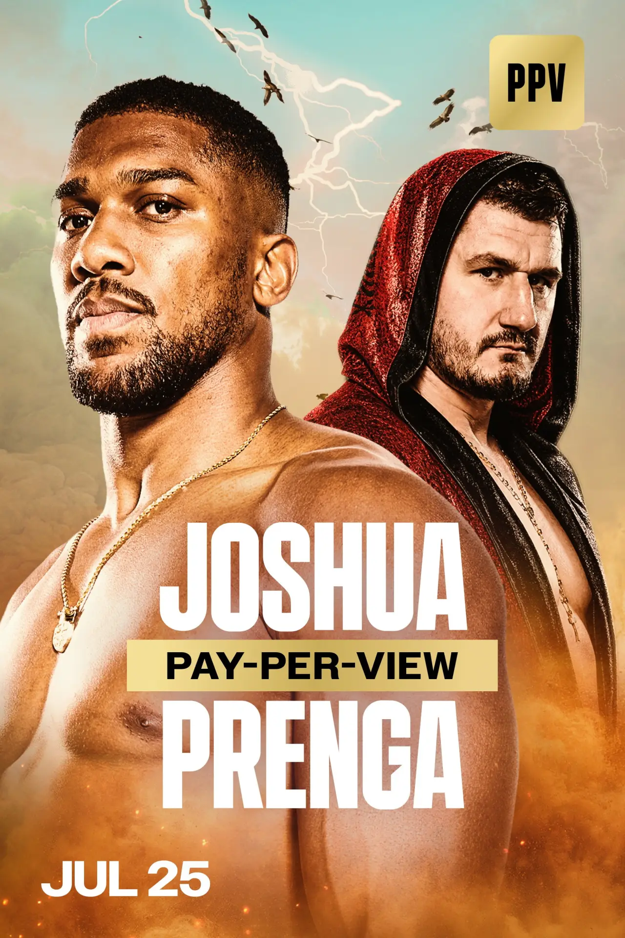 Plakat filmowy "Anthony Joshua vs. Kristian Prenga"