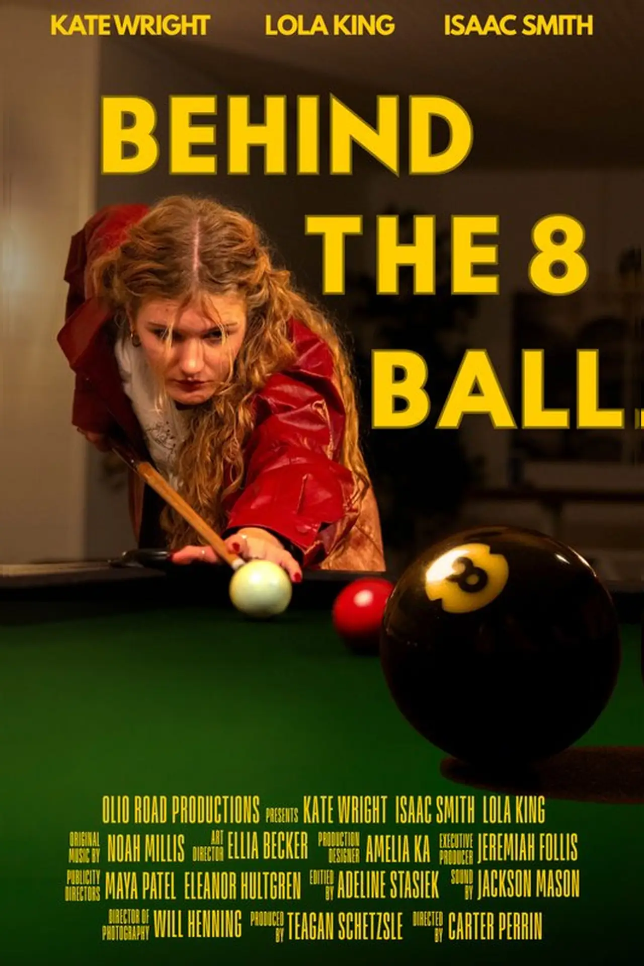 Plakat filmowy "Behind the 8 Ball"