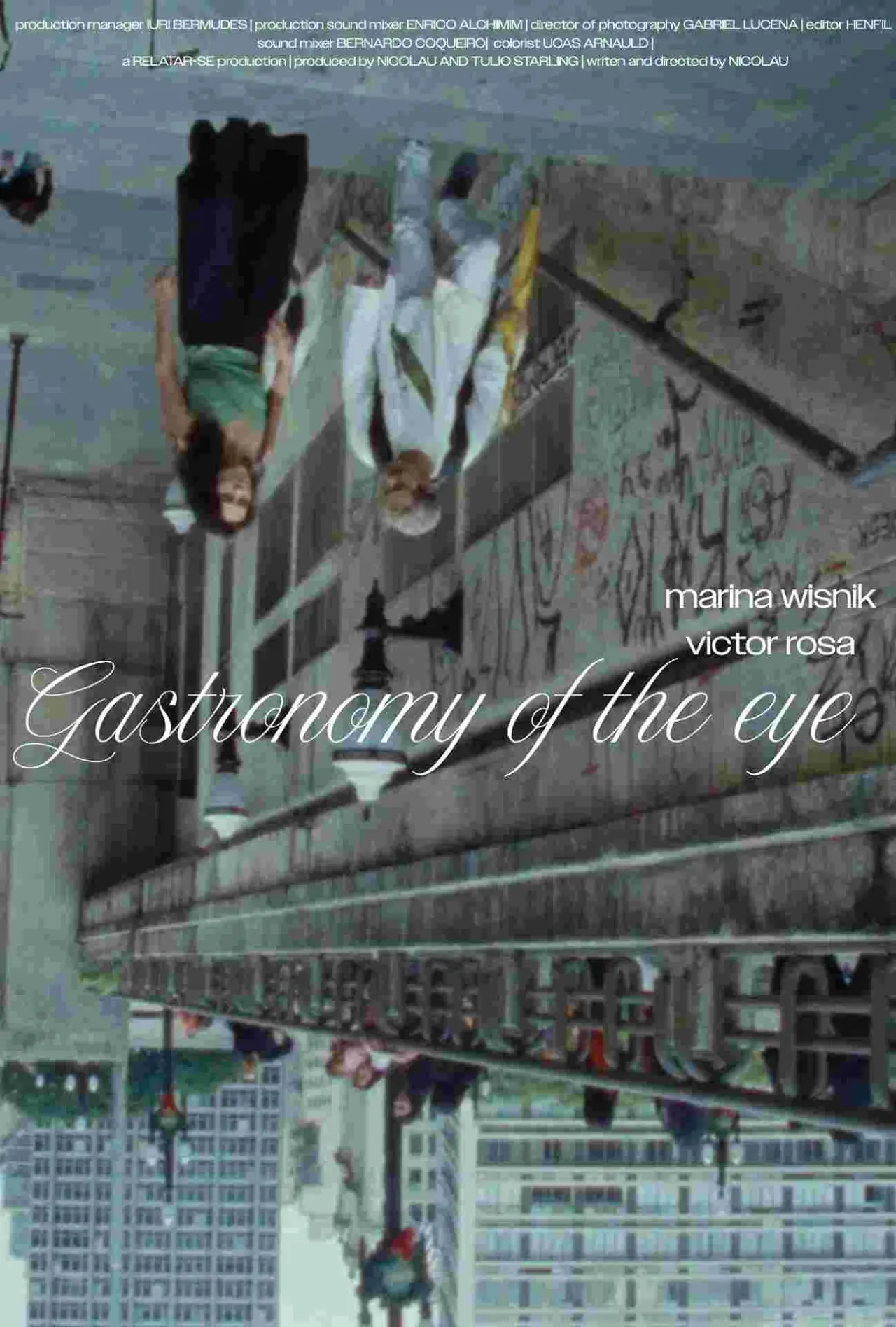 Plakat filmowy "Gastronomia do Olho"