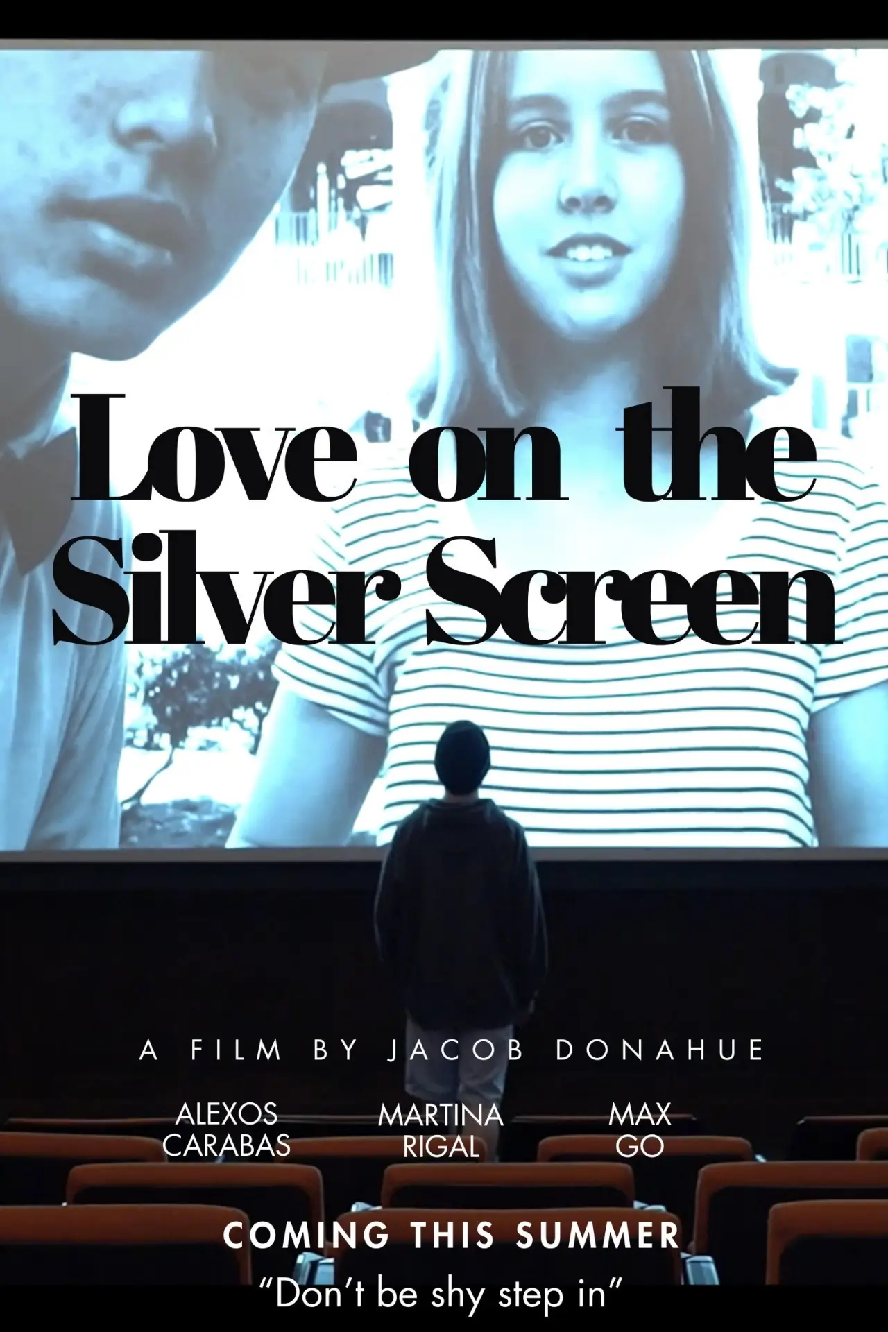 Plakat filmowy "Love on the Silver Screen"