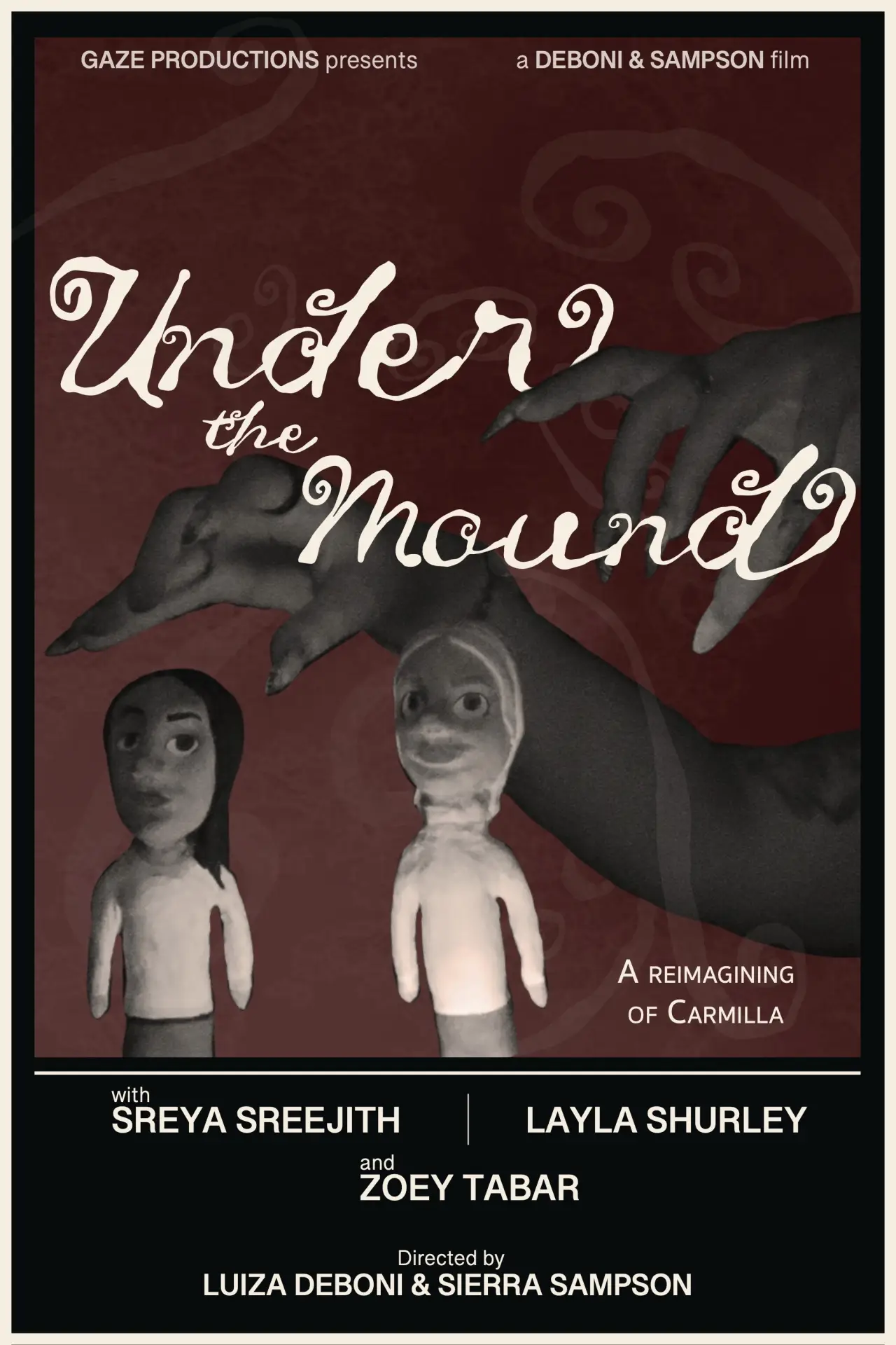 Plakat filmowy "Under the Mound"