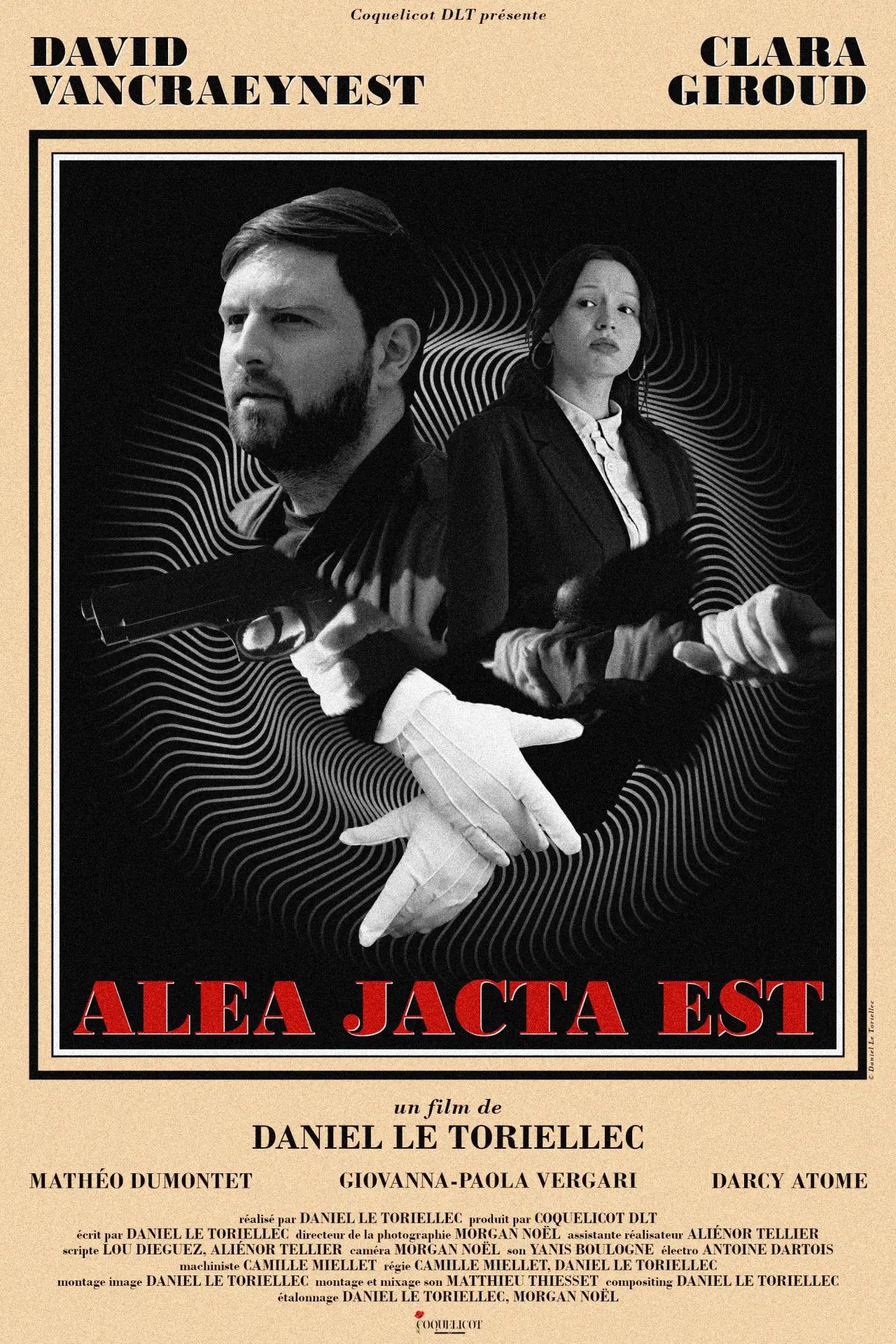 Plakat filmowy "Alea Jacta Est"