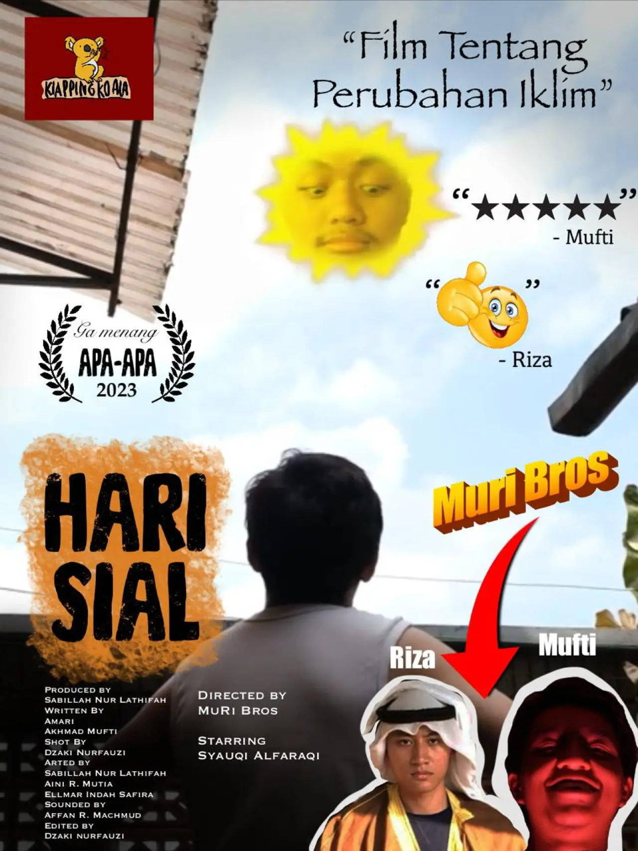 Plakat filmowy "Hari Sial"