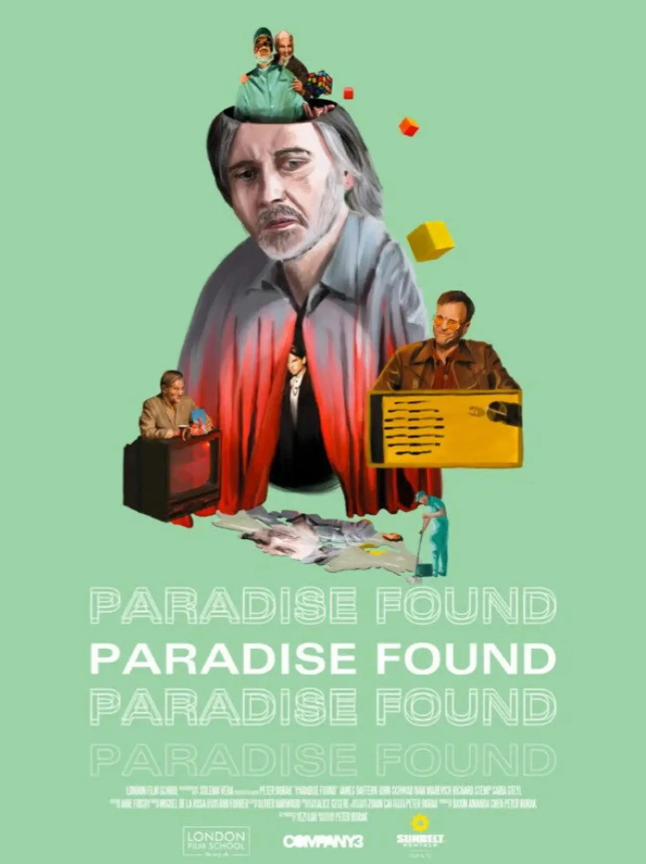 Plakat filmowy "Paradise Found"