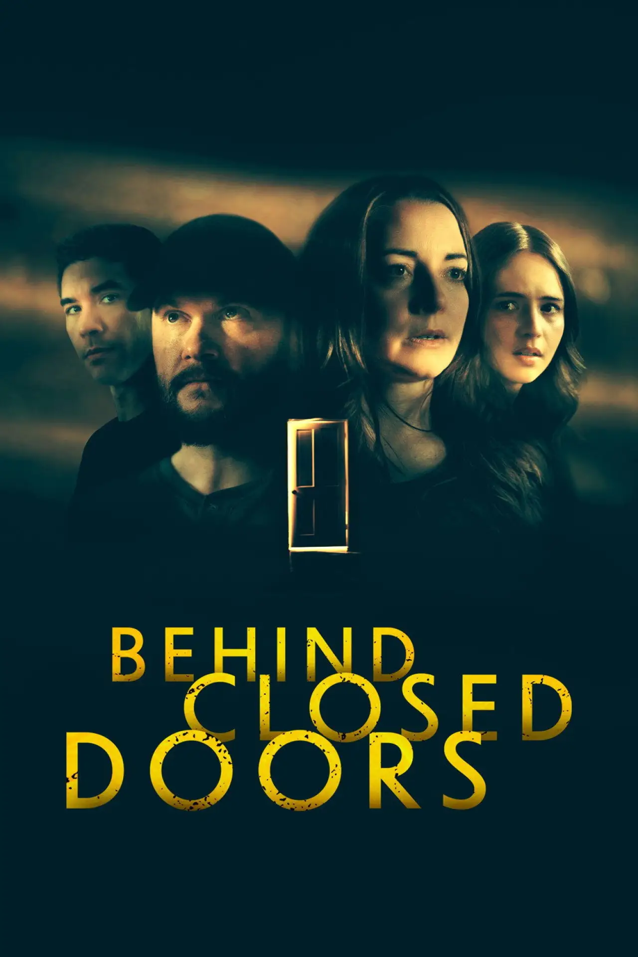 Plakat filmowy "Behind Closed Doors"