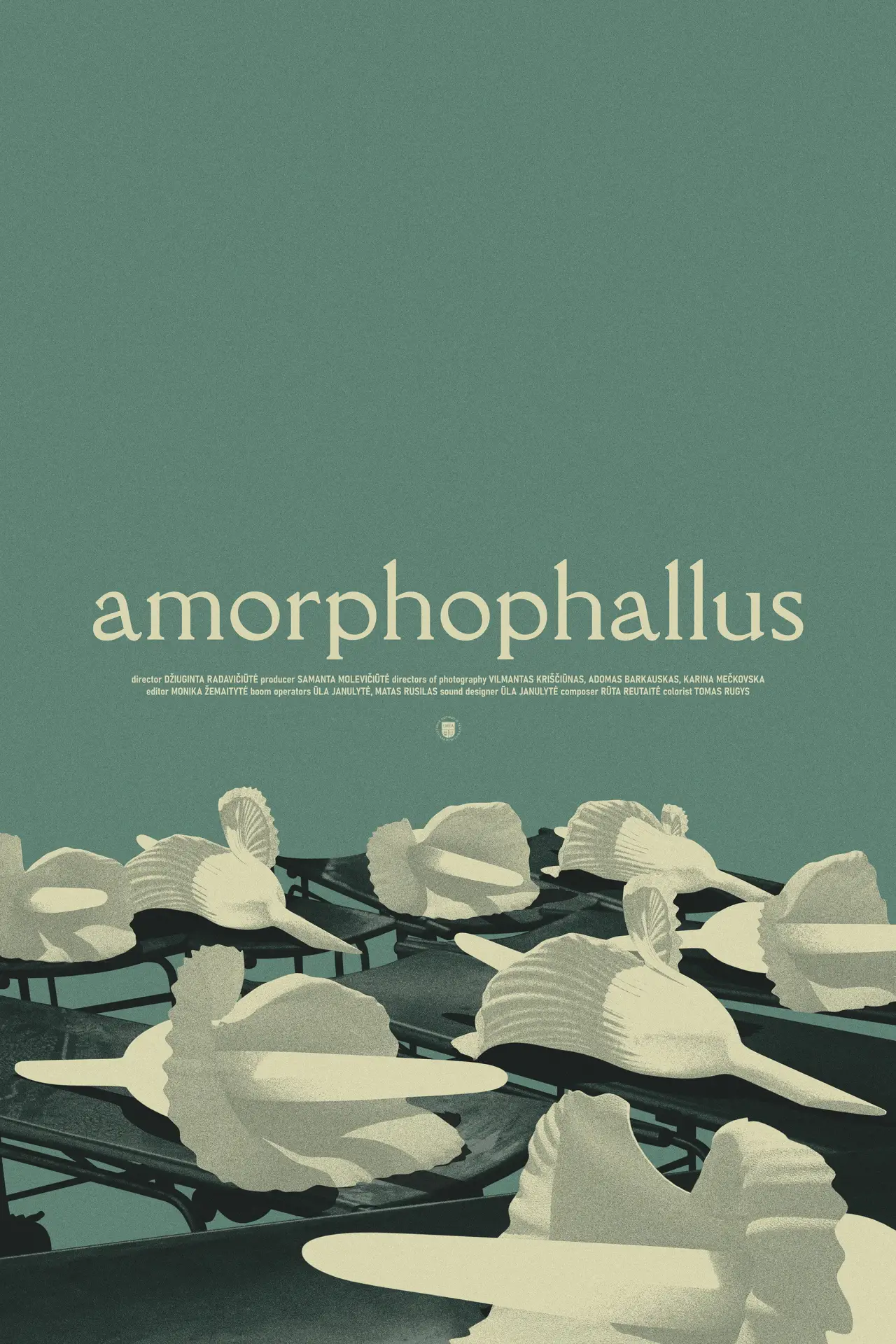 Plakat filmowy "Amorfofalas"