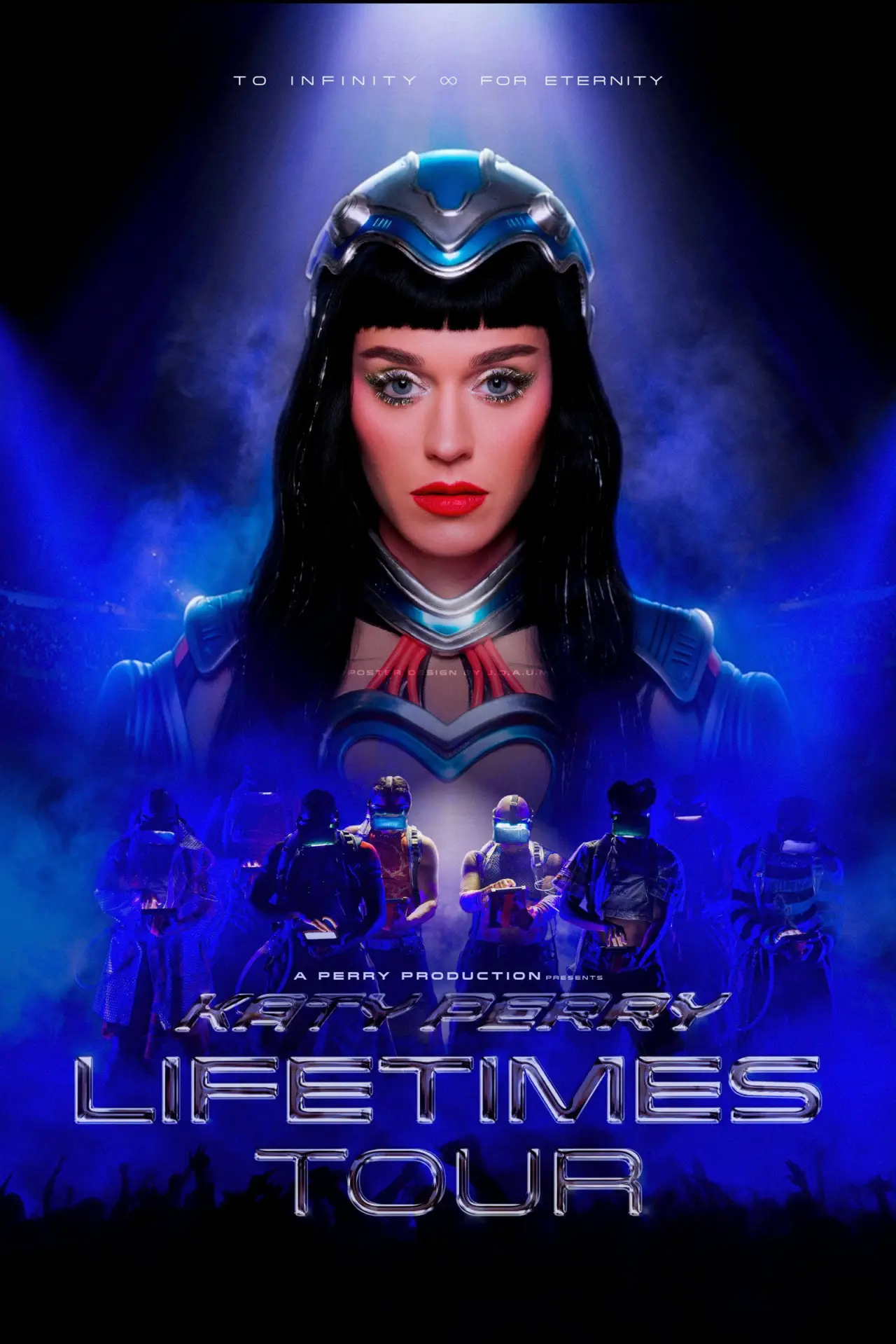 Plakat filmowy "Katy Perry: The Lifetimes Tour - Live from Paris"