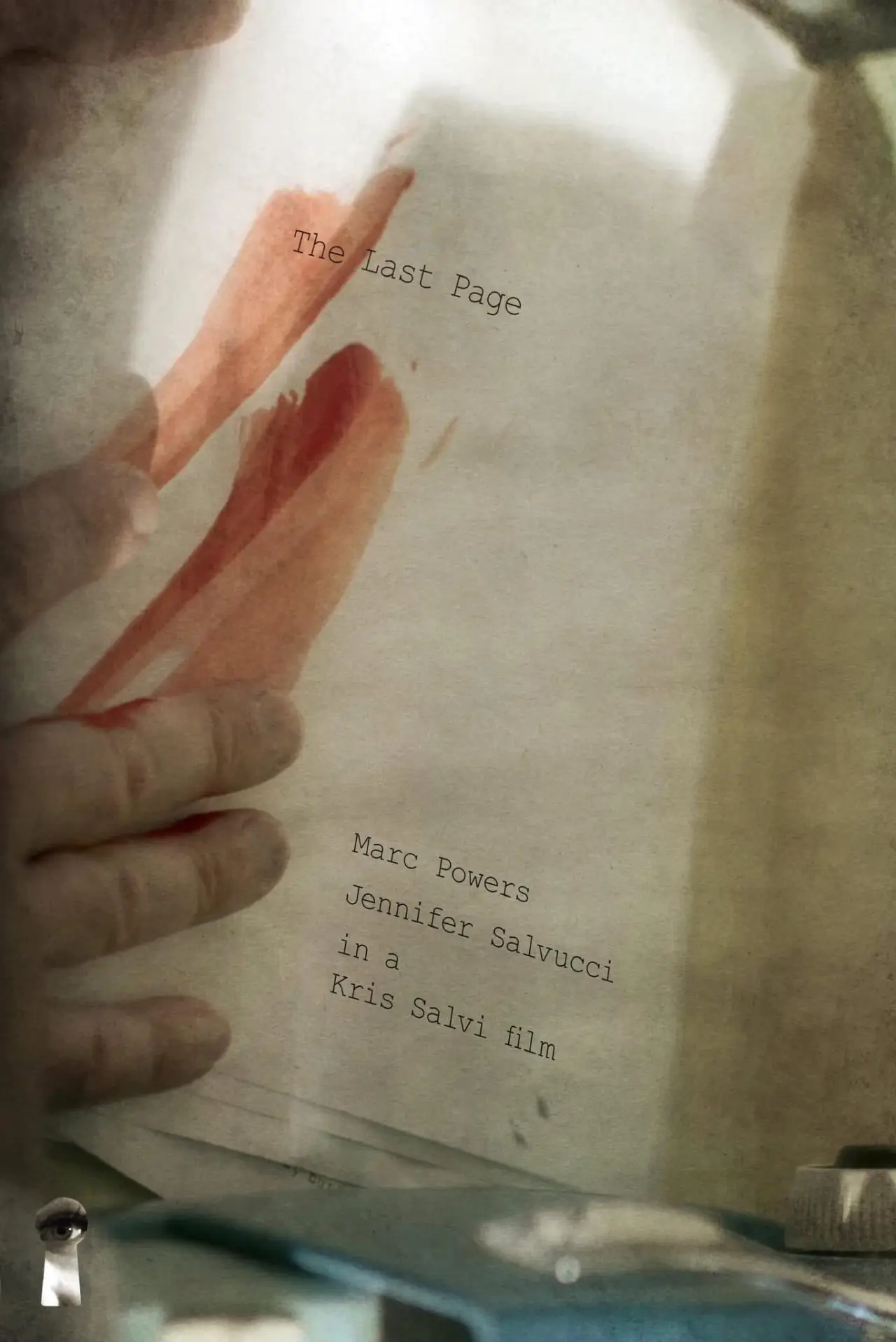 Plakat filmowy "The Last Page"
